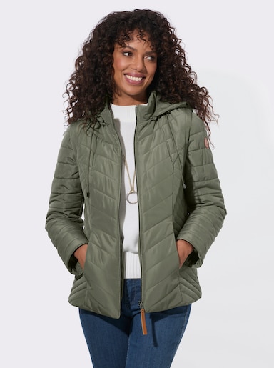 2-in-1-Jacke auch als Weste tragbar - khaki