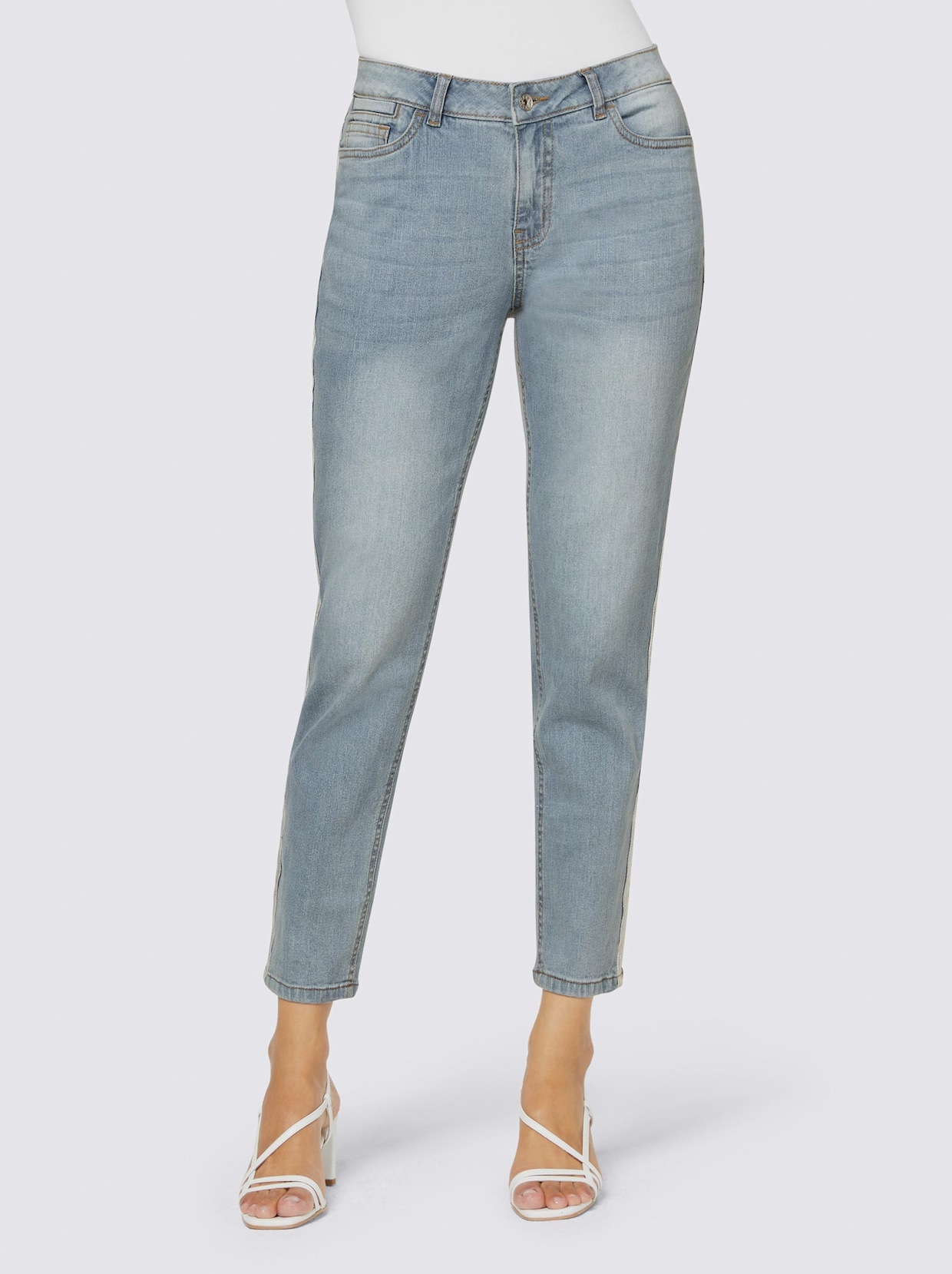 Rick Cardona Jeans - blue-bleached