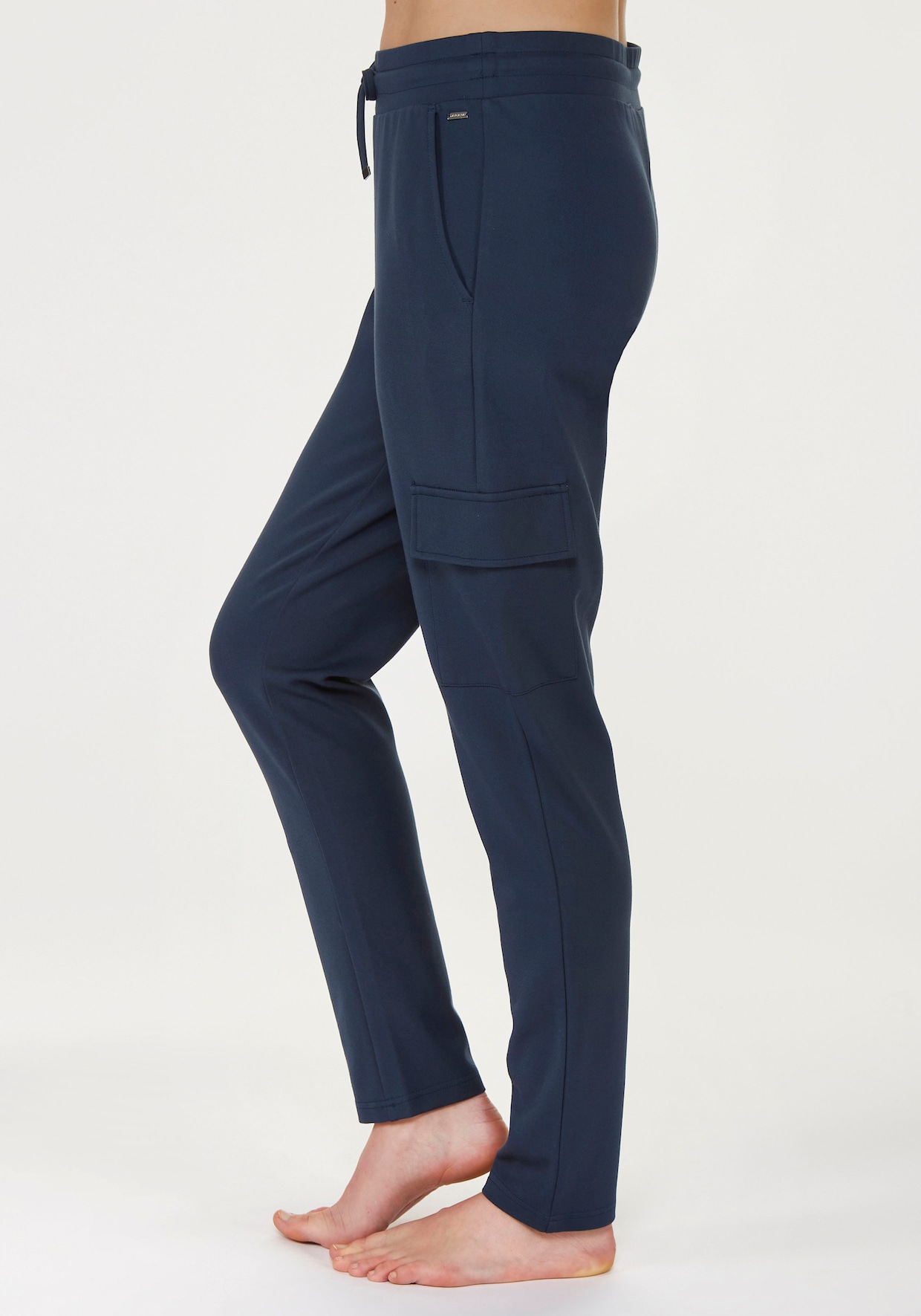 LASCANA Pantalon cargo - bleu