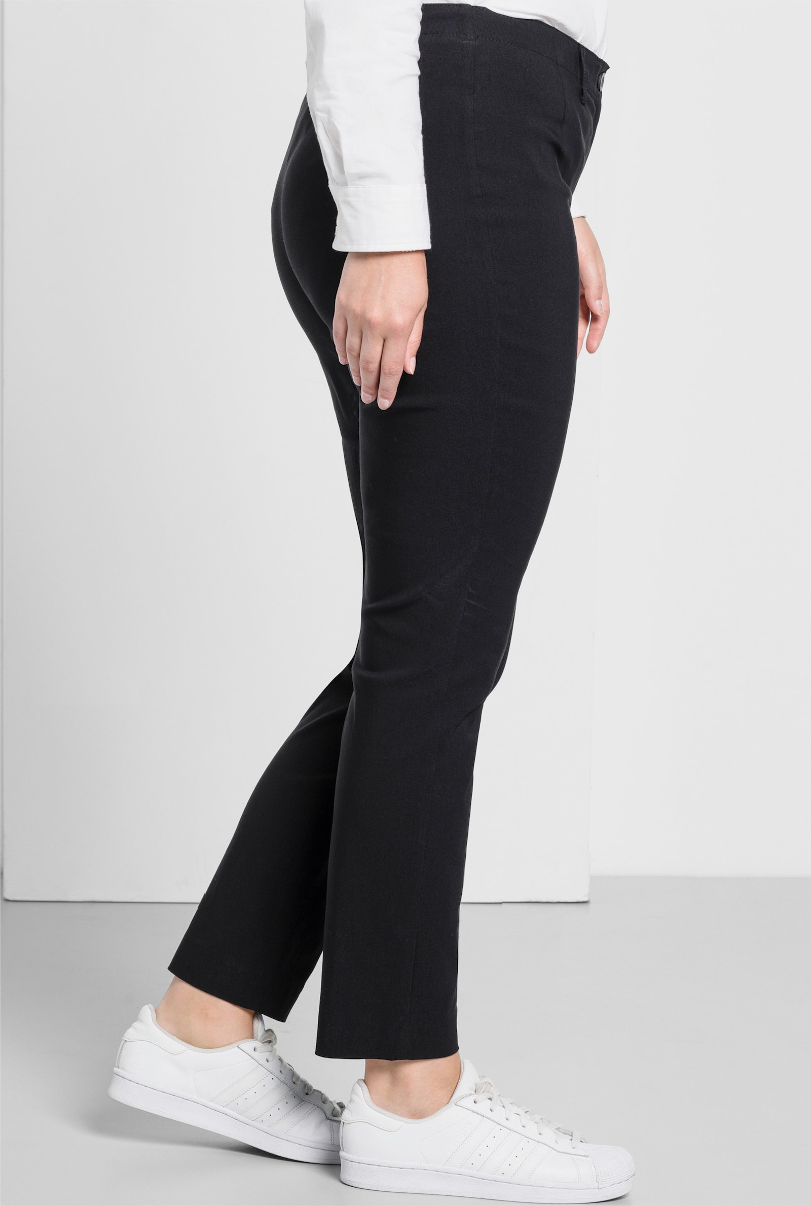 sheego Bengalinhose in schmaler Form - schwarz