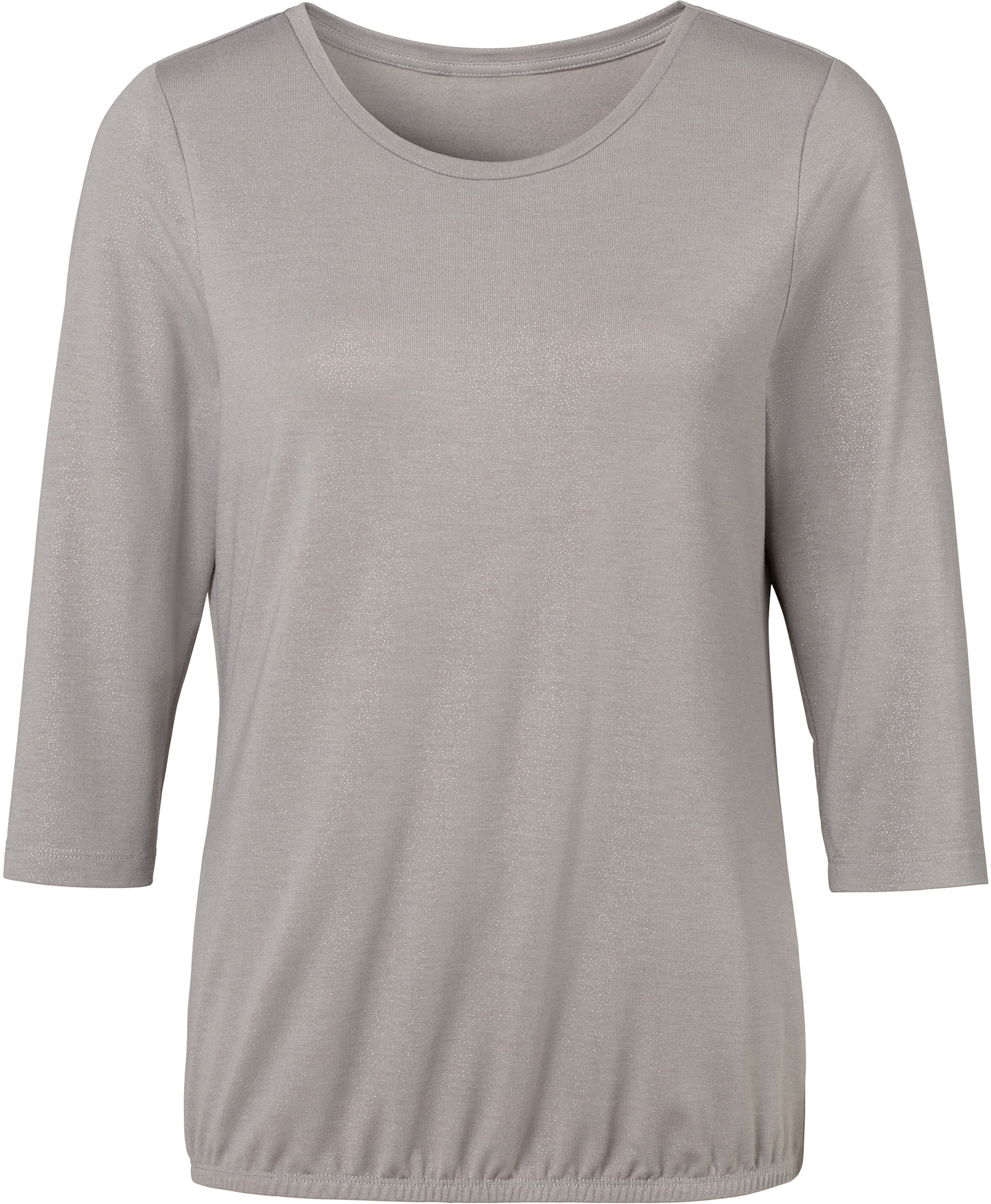 Vivance günstig Kaufen-3/4-Arm-Shirt in grau von Vivance. 3/4-Arm-Shirt in grau von Vivance <![CDATA[Obermaterial: 62% Polyester, 33% Viskose, 5% Elasthan]]>. 