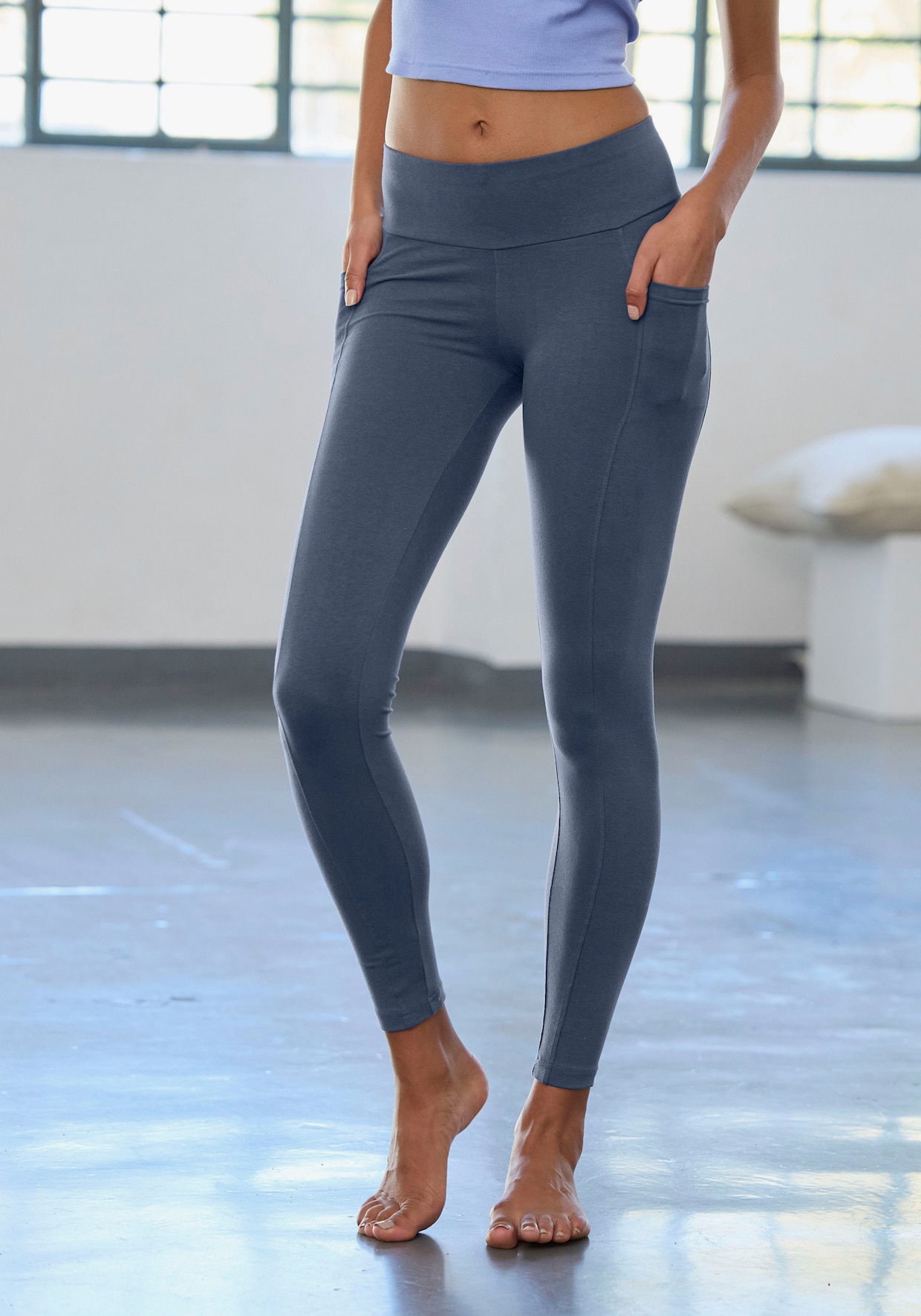 Vivance Leggings - blau