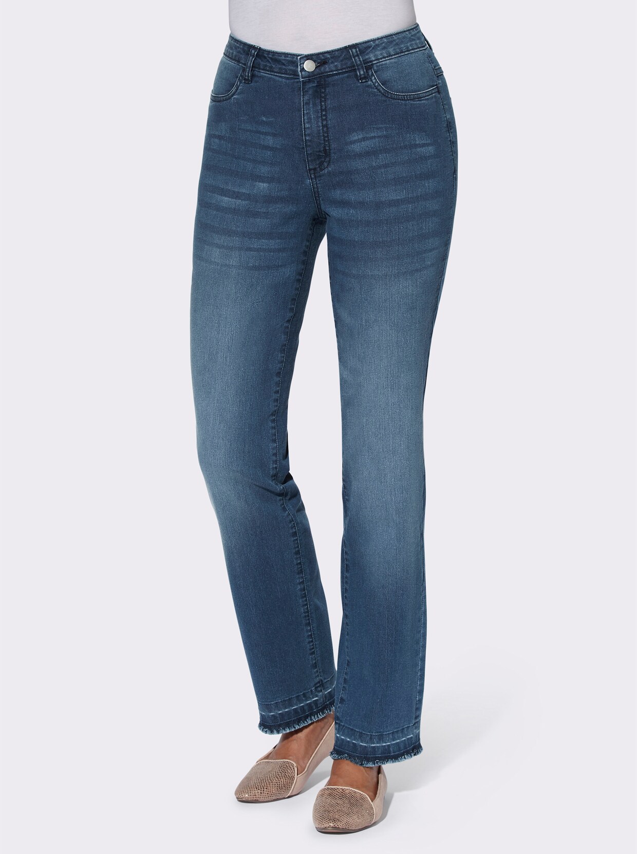 Jeans - blue-stone-washed