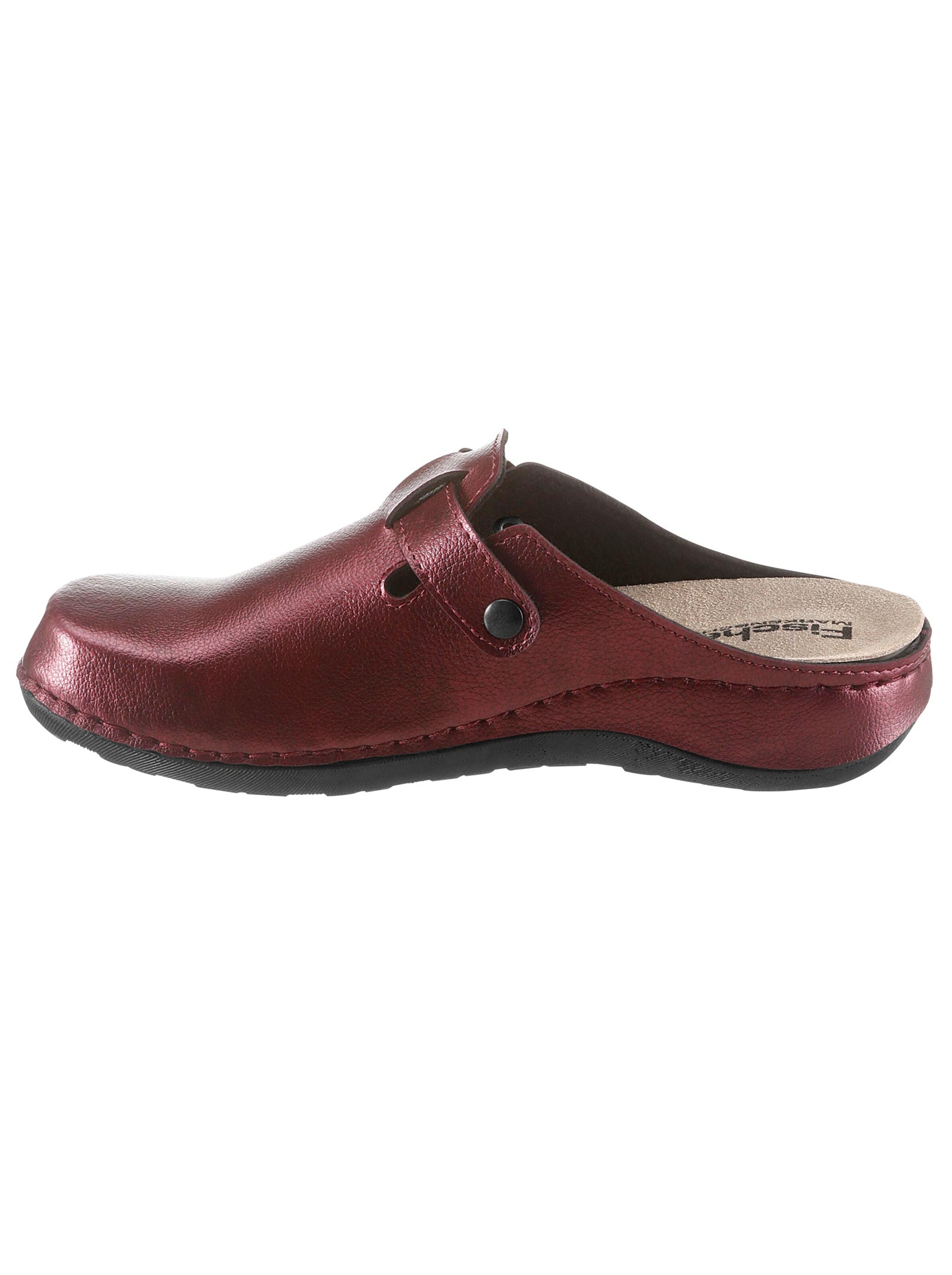 Fischer Clogs - bordeaux