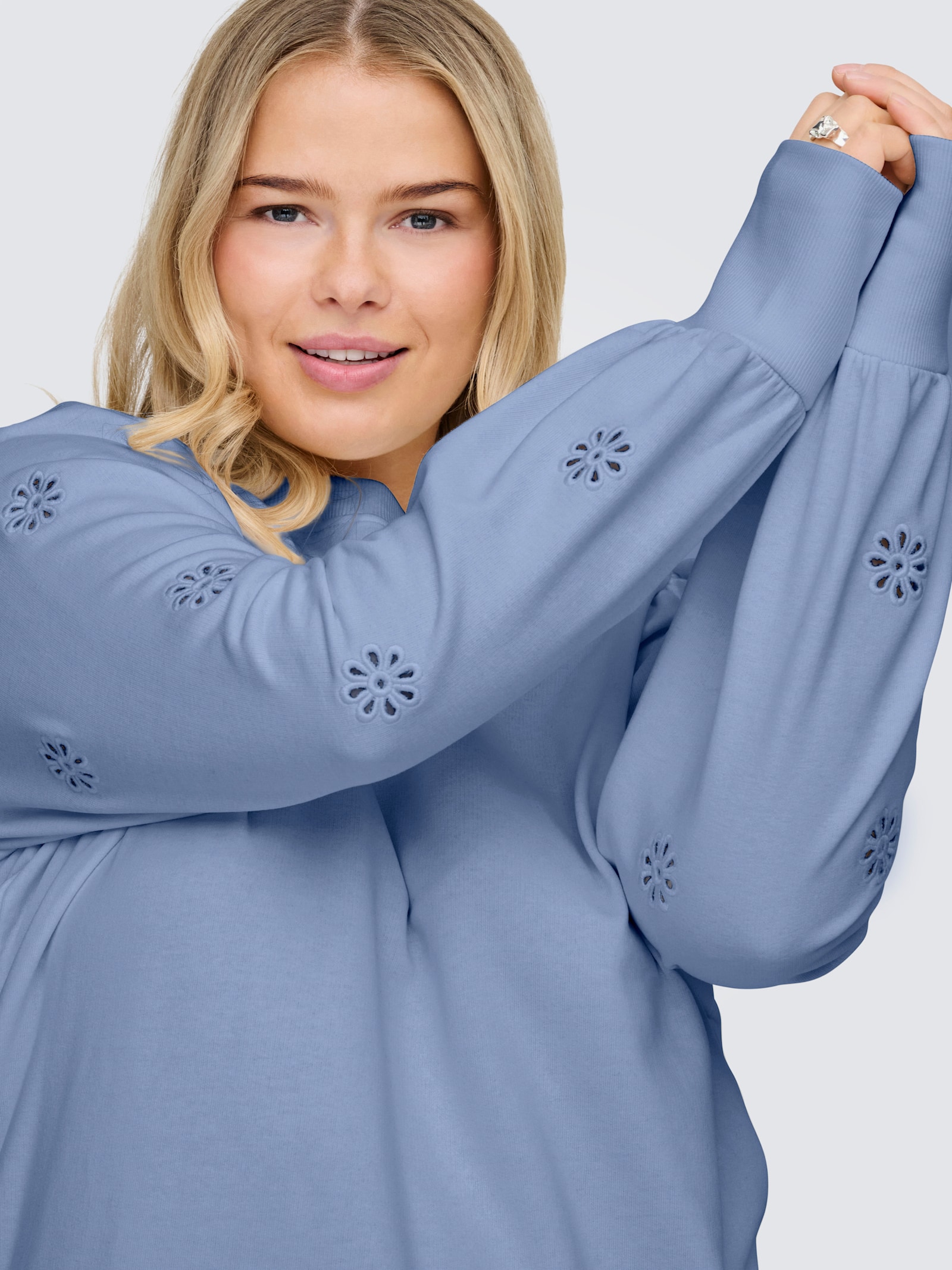 ONLY CARMAKOMA Sweatshirt - tempest