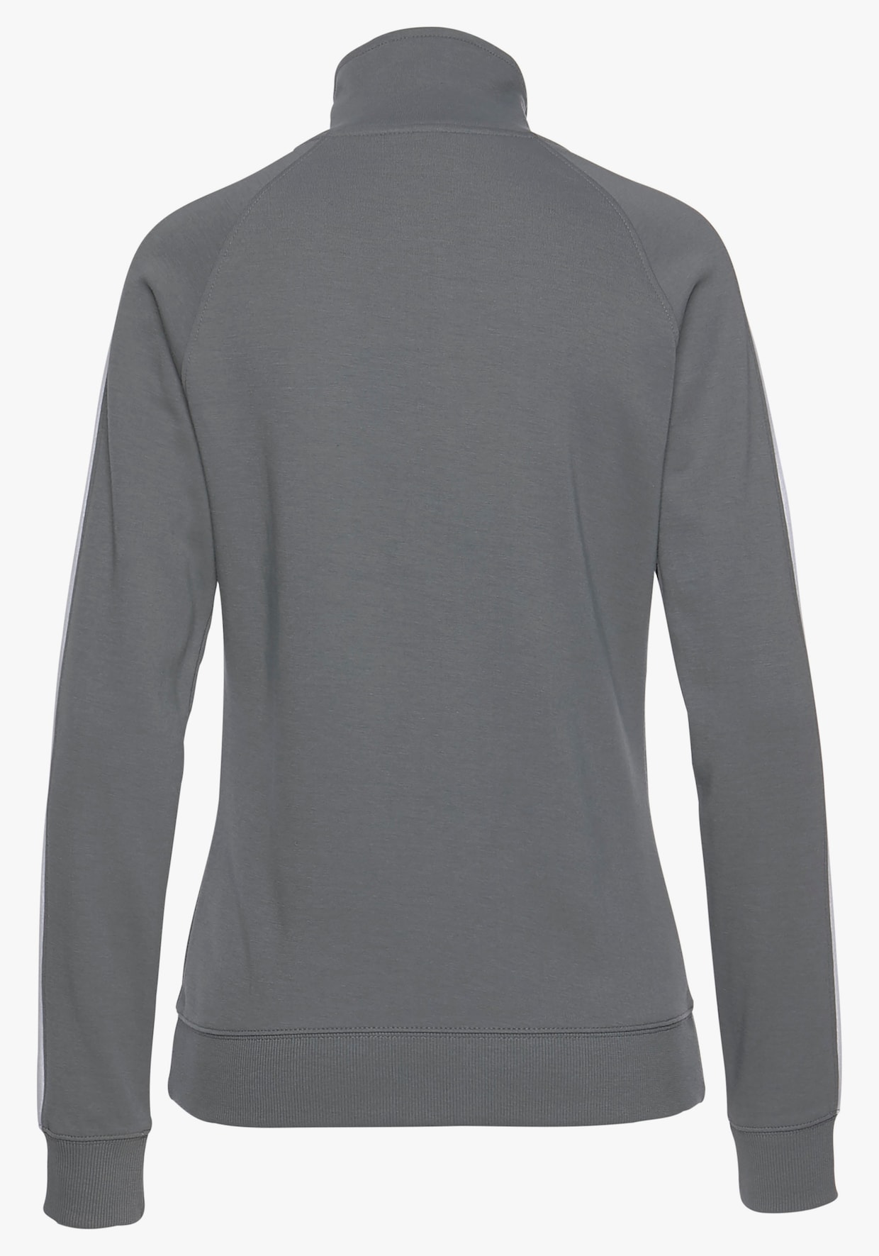Sweatjacke - stone-weiß