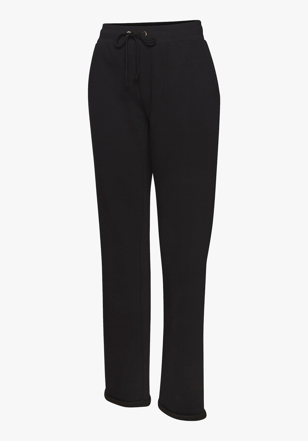 LASCANA Pantalon molletonné - noir