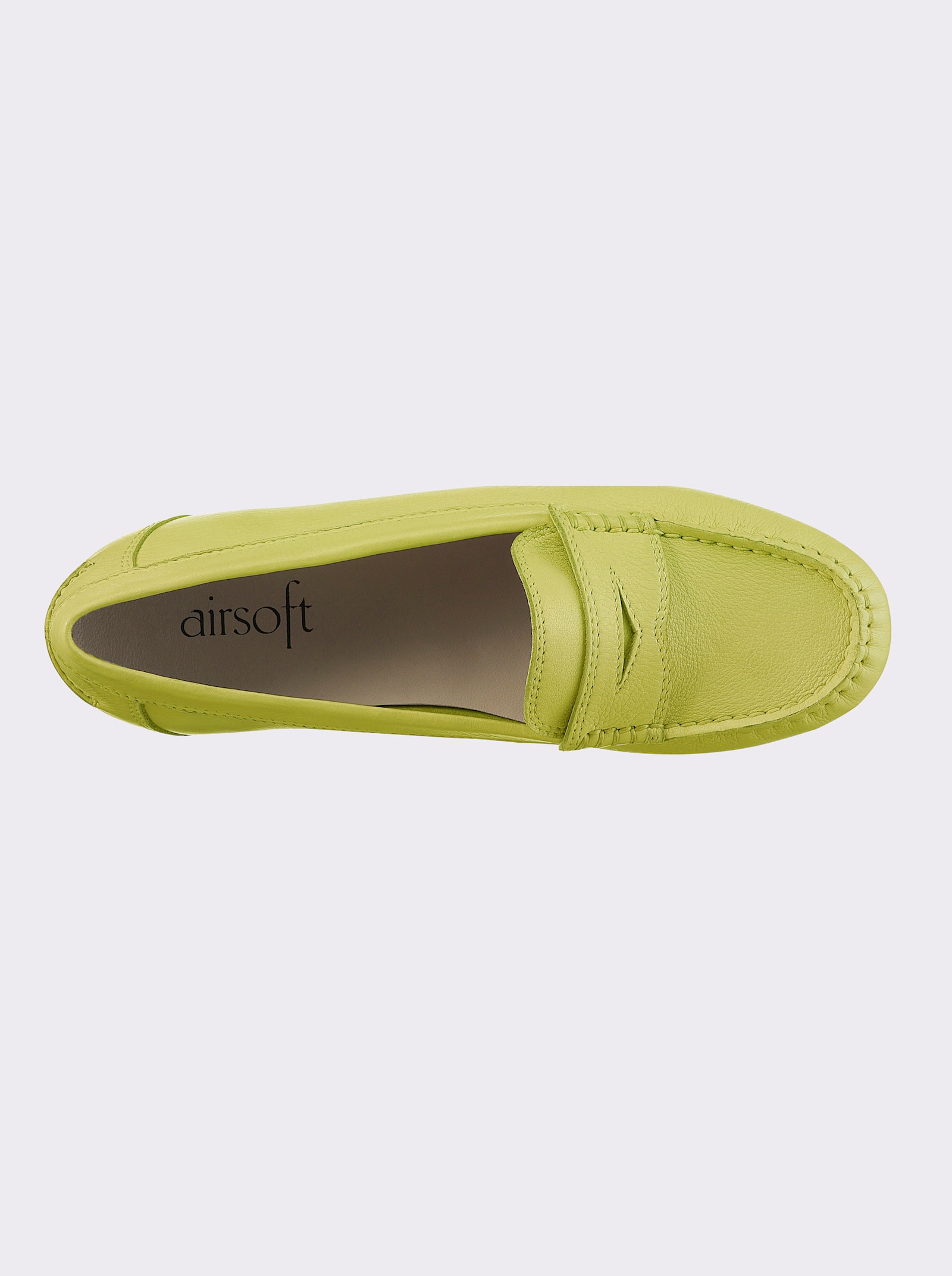 airsoft modern+ Slipper in Mokassin-Machart - apfel