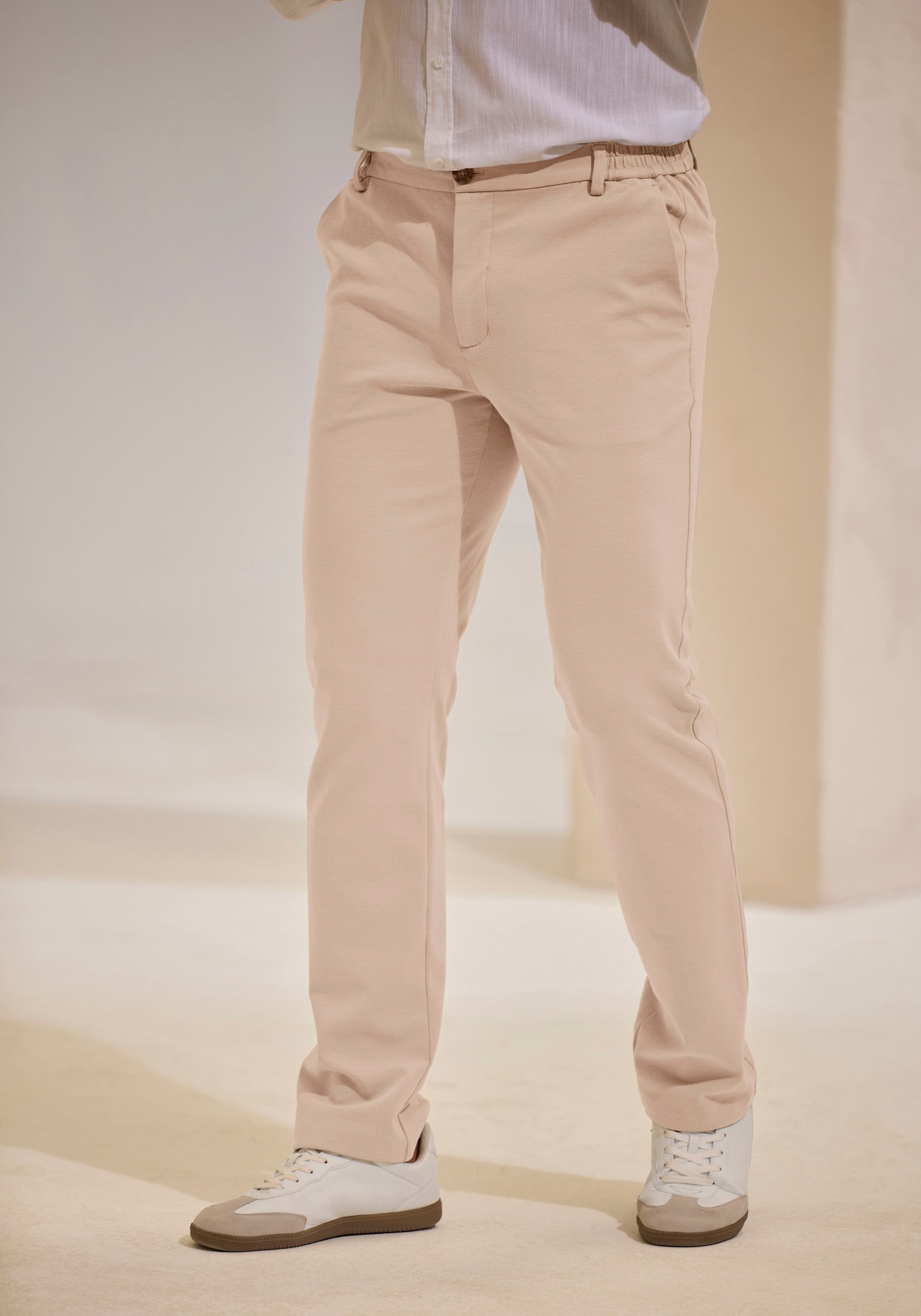 H.I.S Stoffen broek - beige