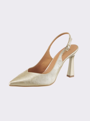 heine Slingpumps - goldfarben