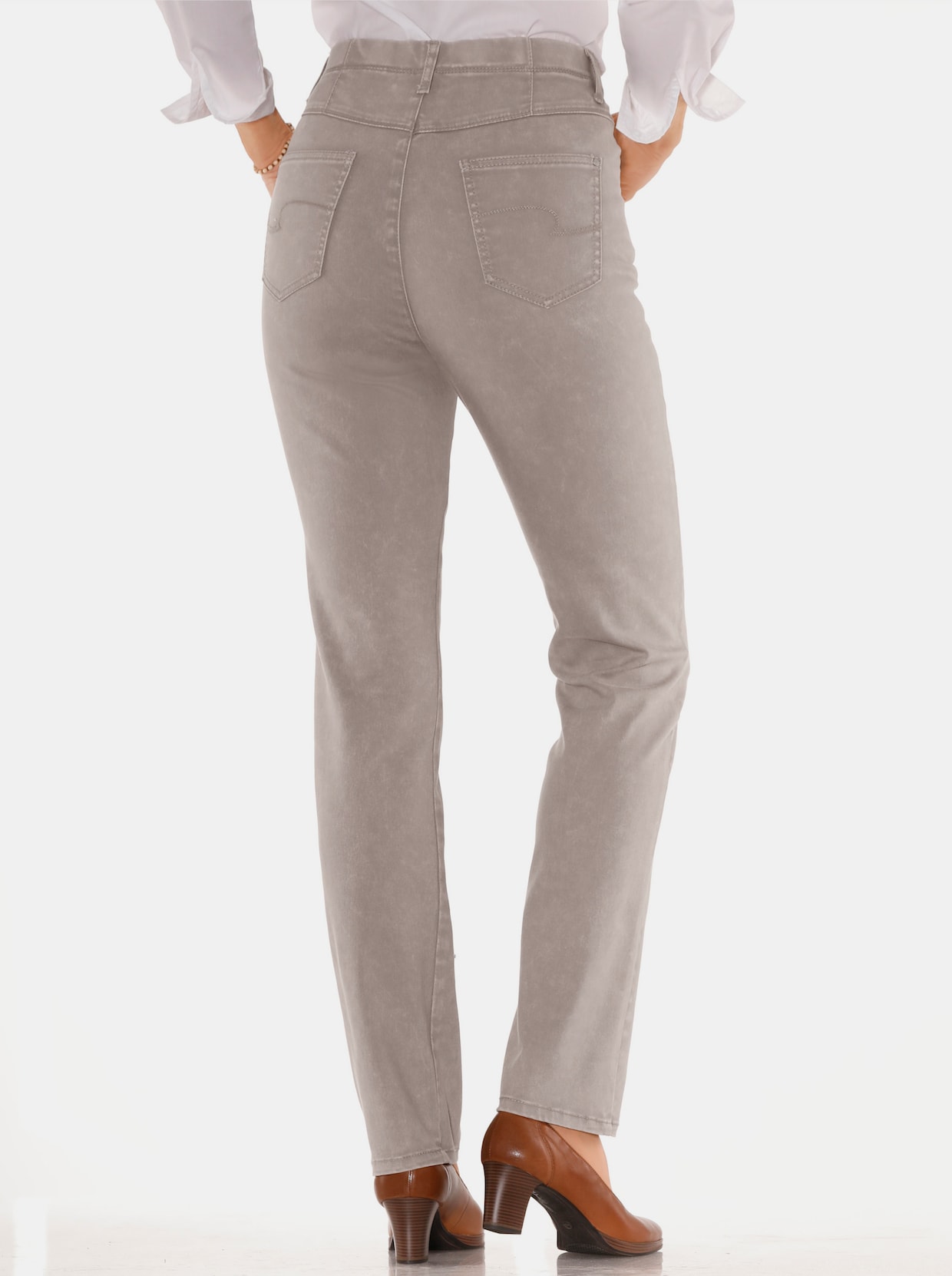 Jeans - taupe