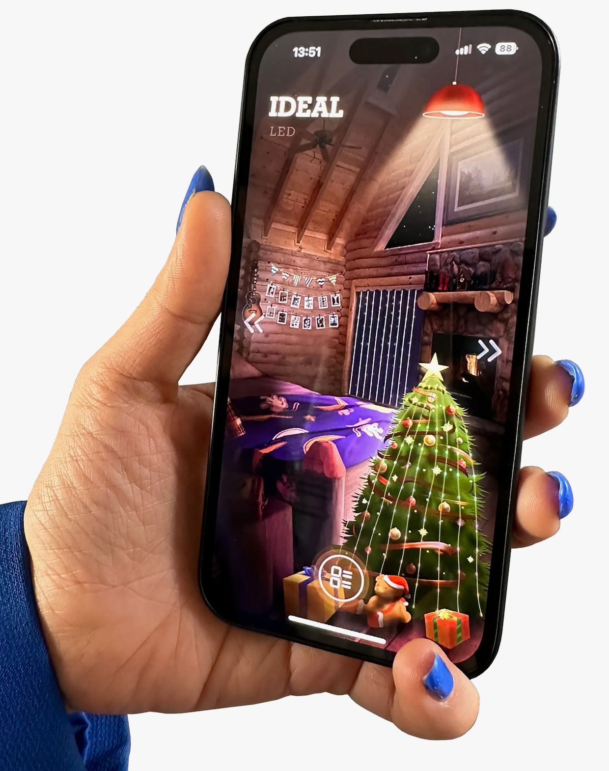 my home LED-Lichterkette - bunt