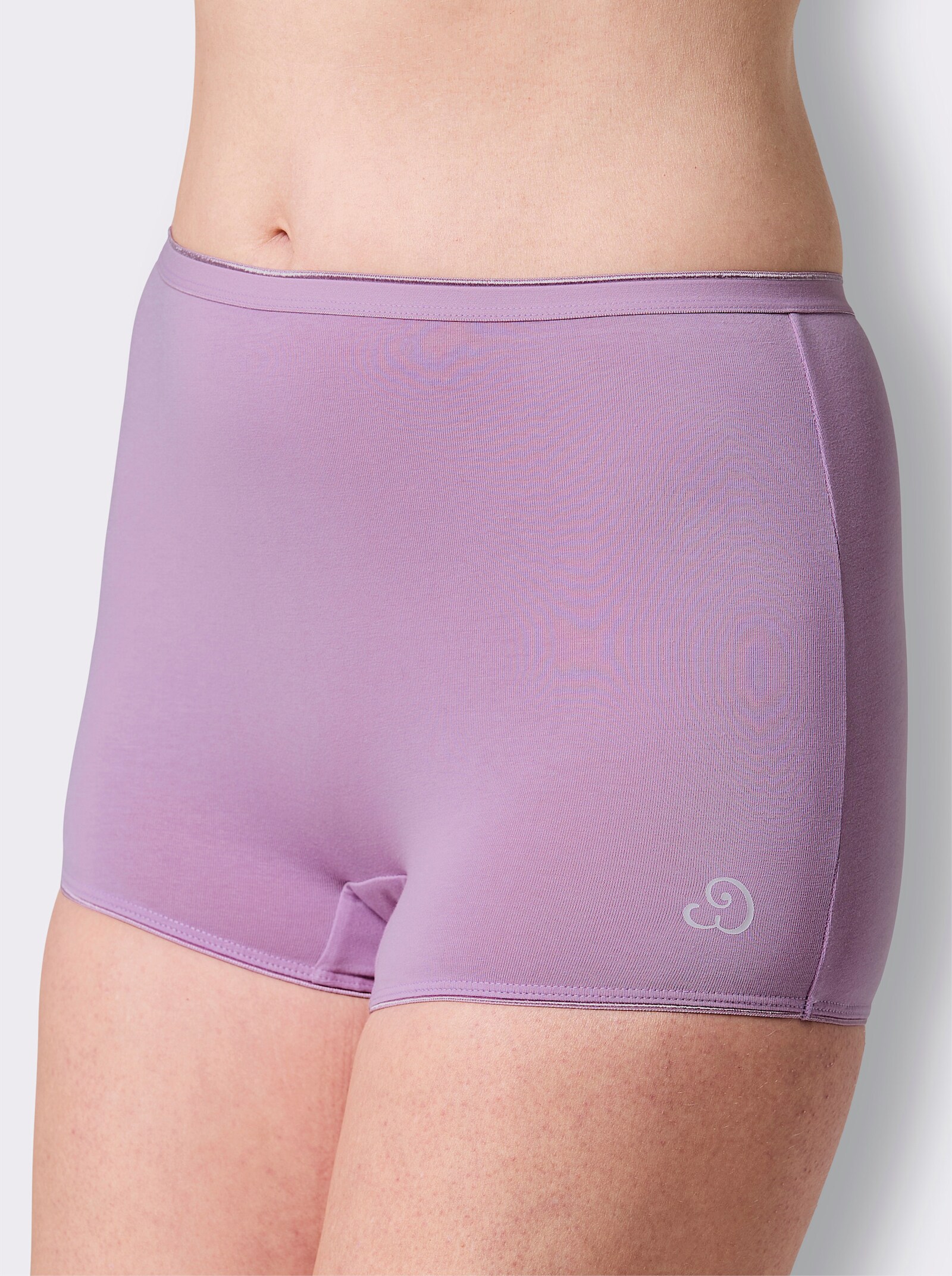 wäschepur Panty - 2x orchidee + 2x taubenblau