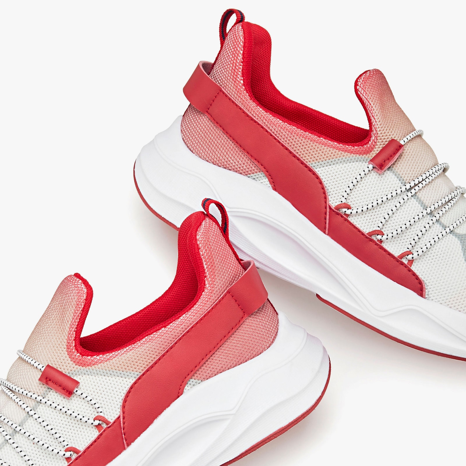 John Devin Sneaker - wit/rood