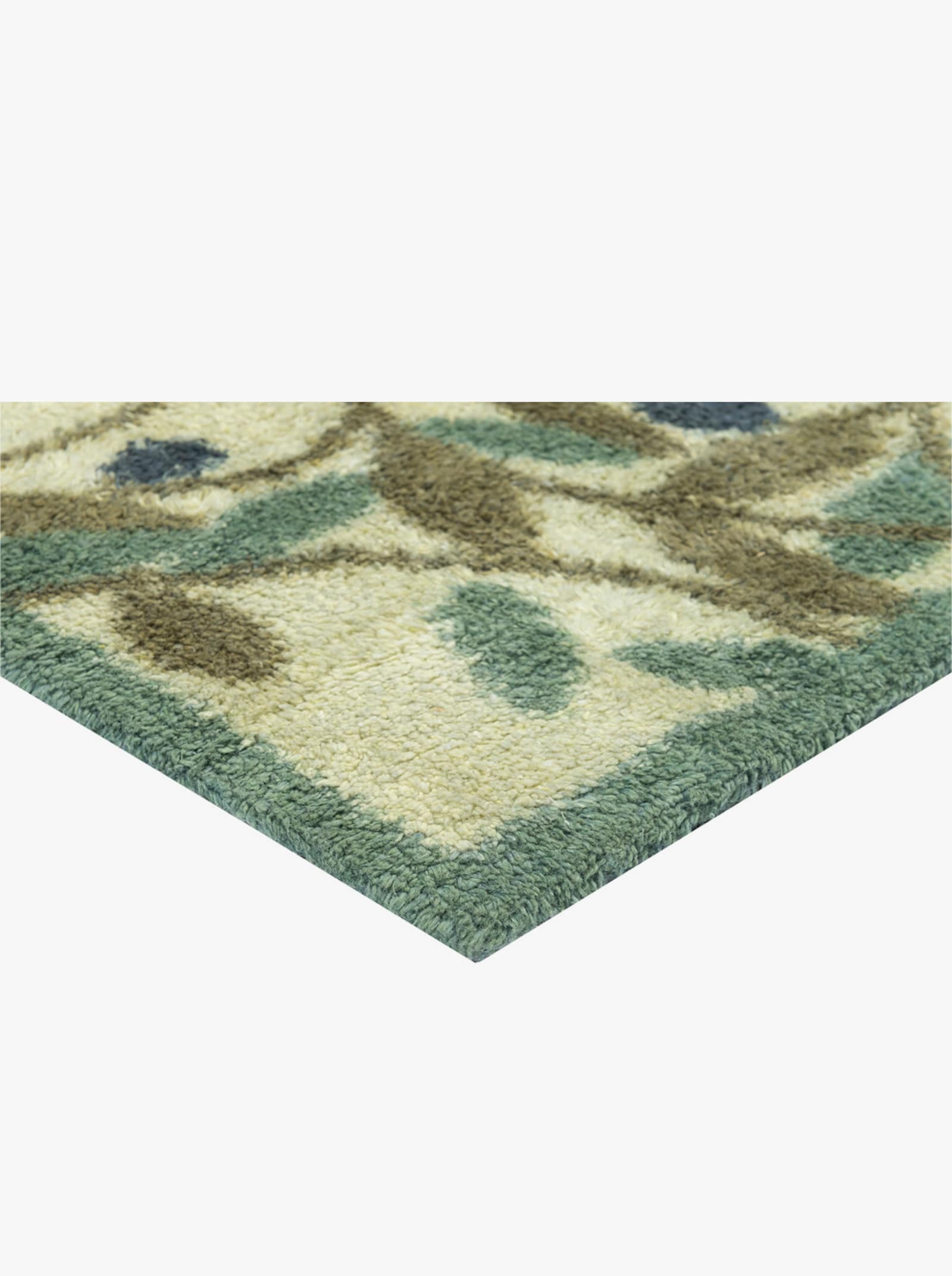 Turtle Mat Fußmatte - grün-gemustert