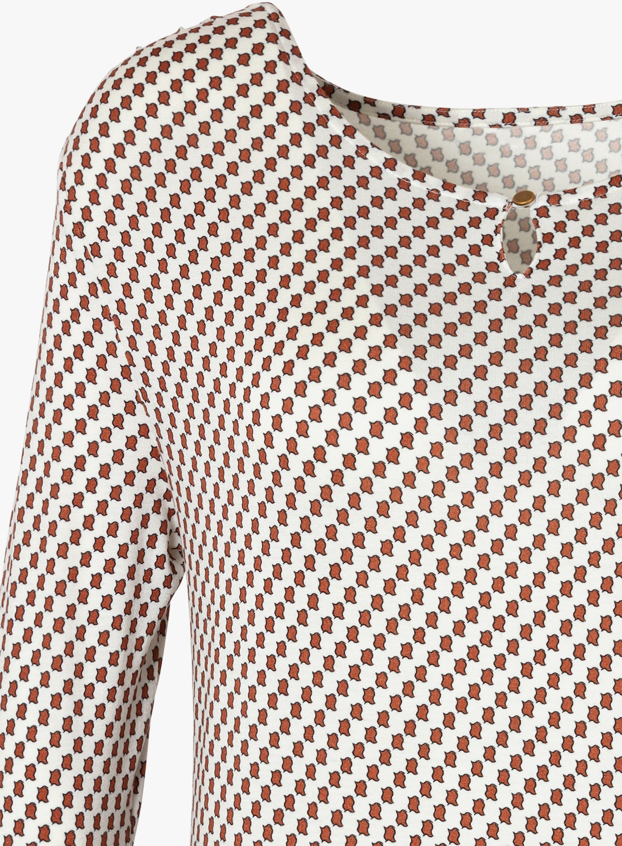 Vivance Shirt met ronde hals - wit