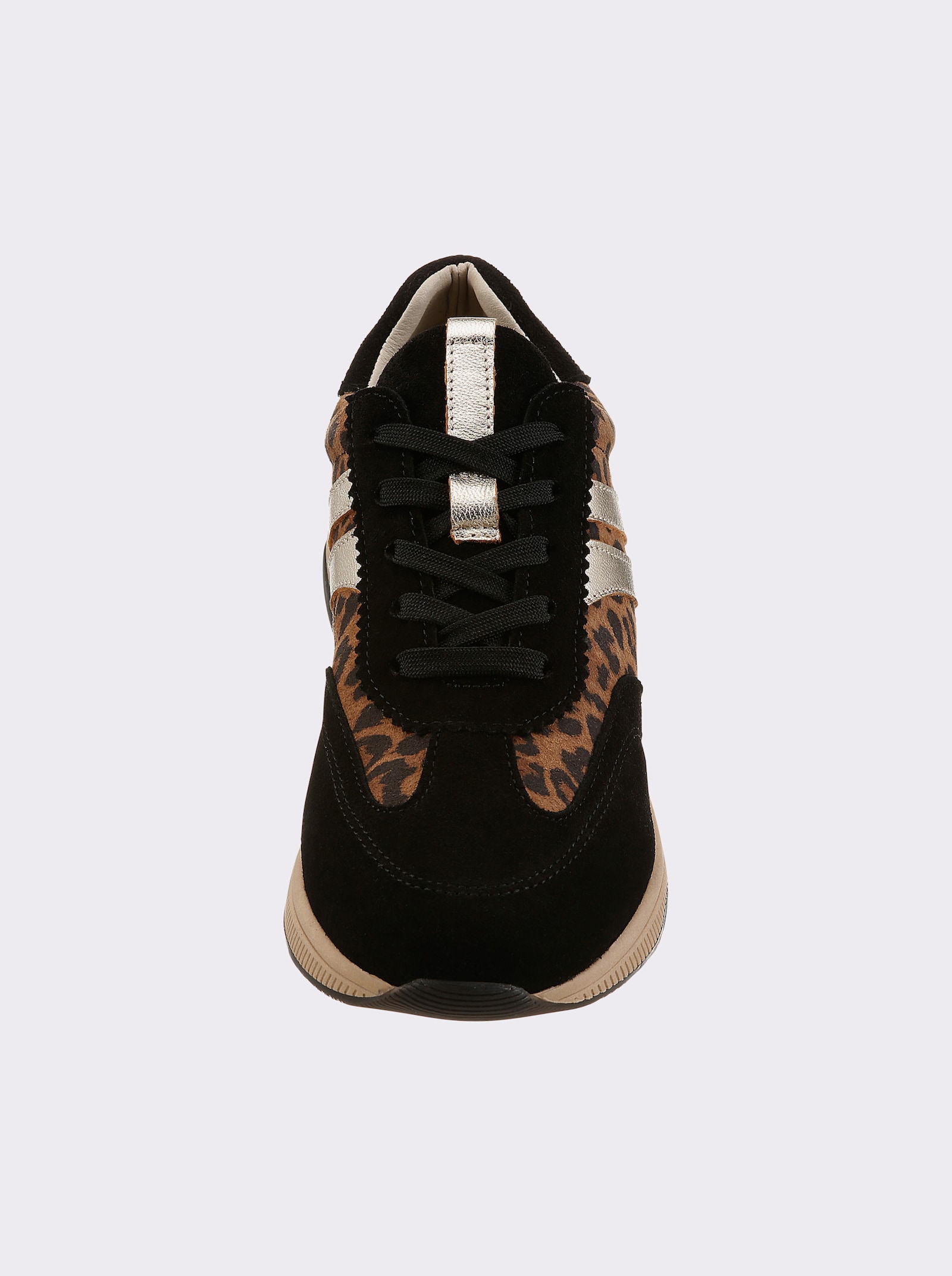 heine Sneaker - schwarz-leofarben