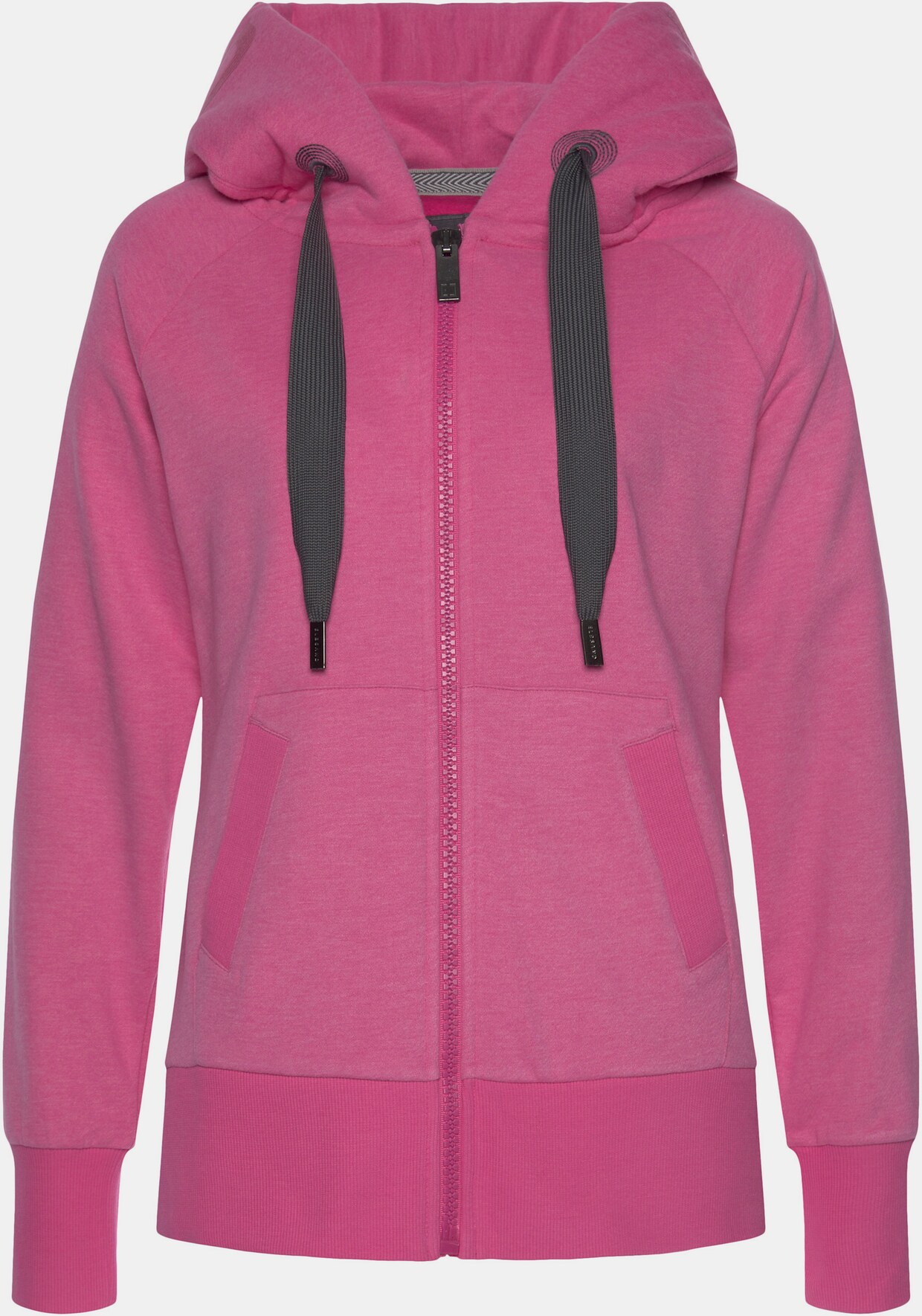 Elbsand Sweatjacke - pink-meliert