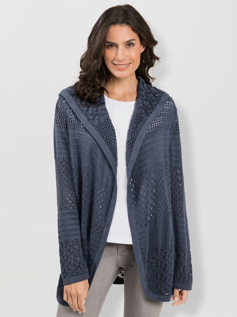 Fabelhafte Blaue Strickjacken Fr Damen Bilder