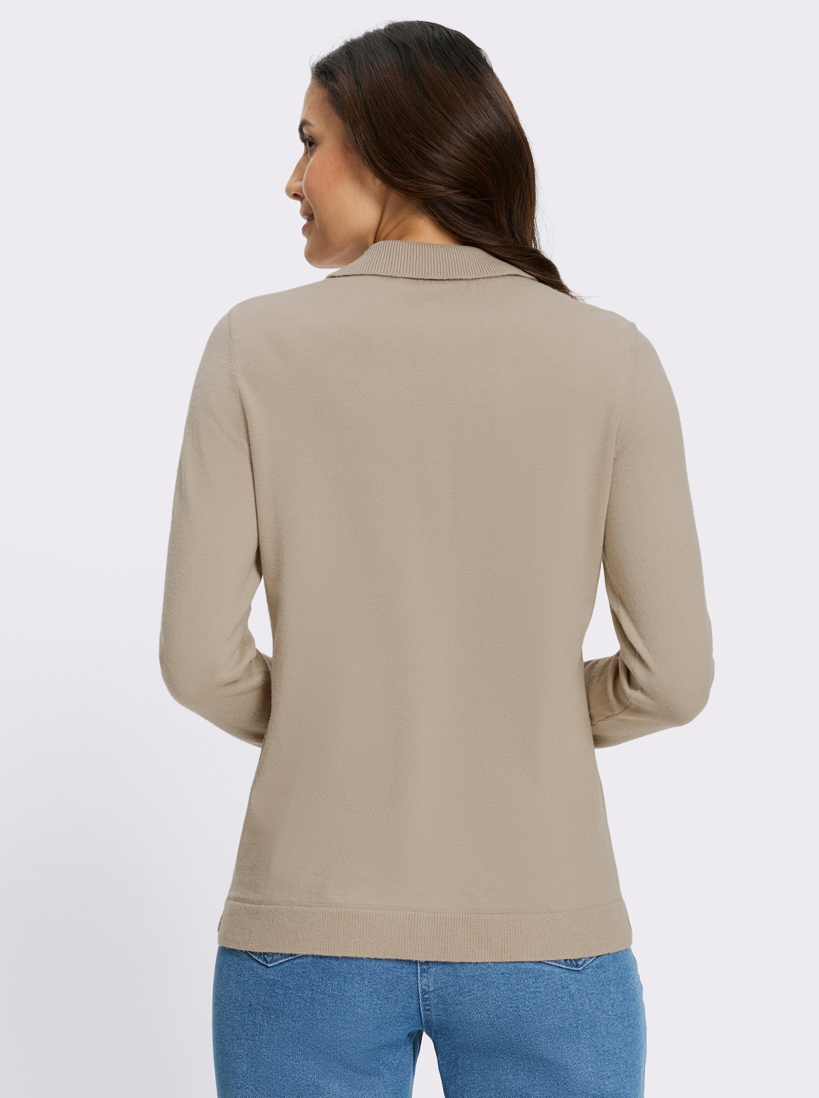 Polopullover - sesam