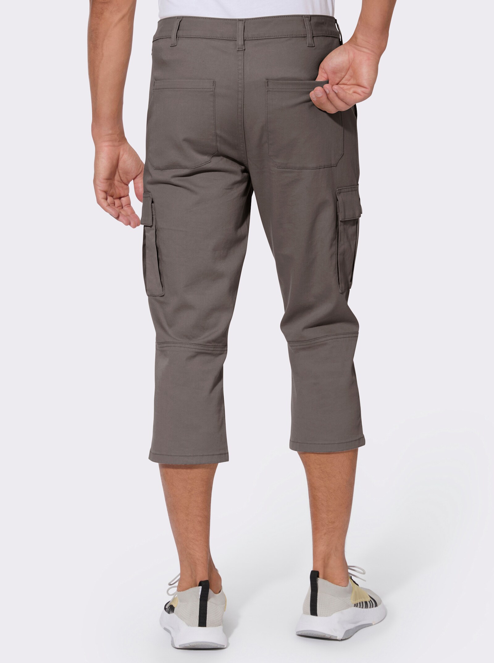 Cargohose in 7/8-Länge - anthrazit