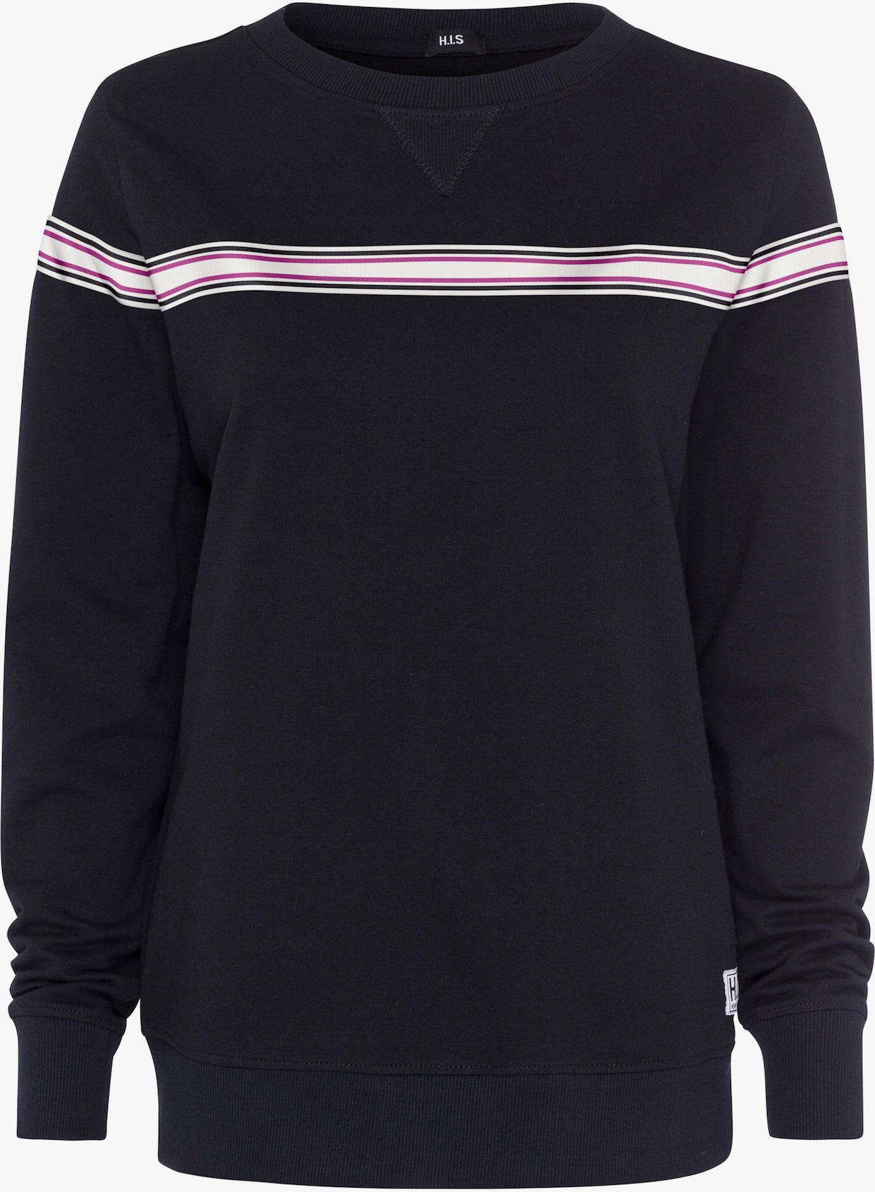 H.I.S Sweater - zwart