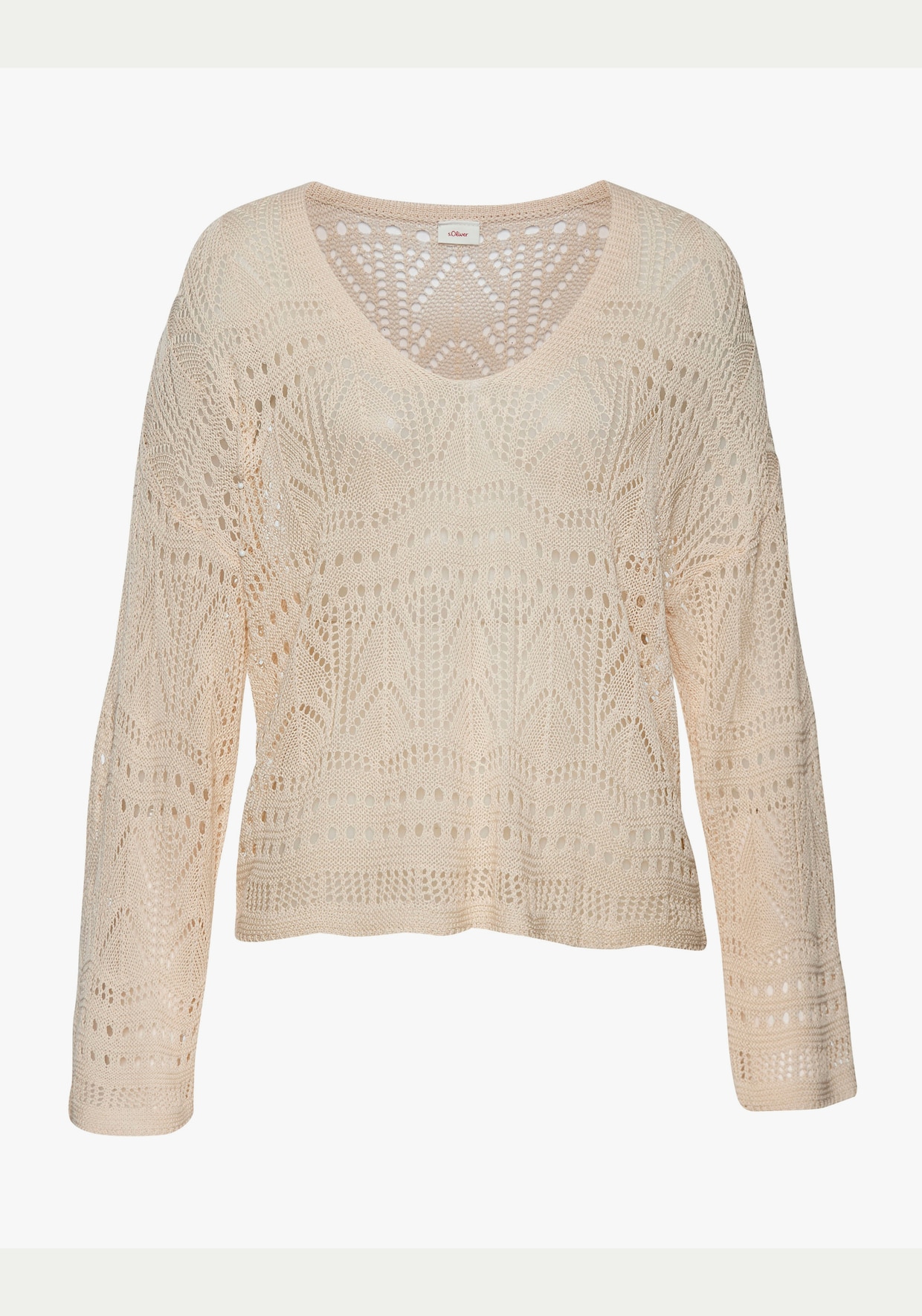 s.Oliver Strandpullover - zand