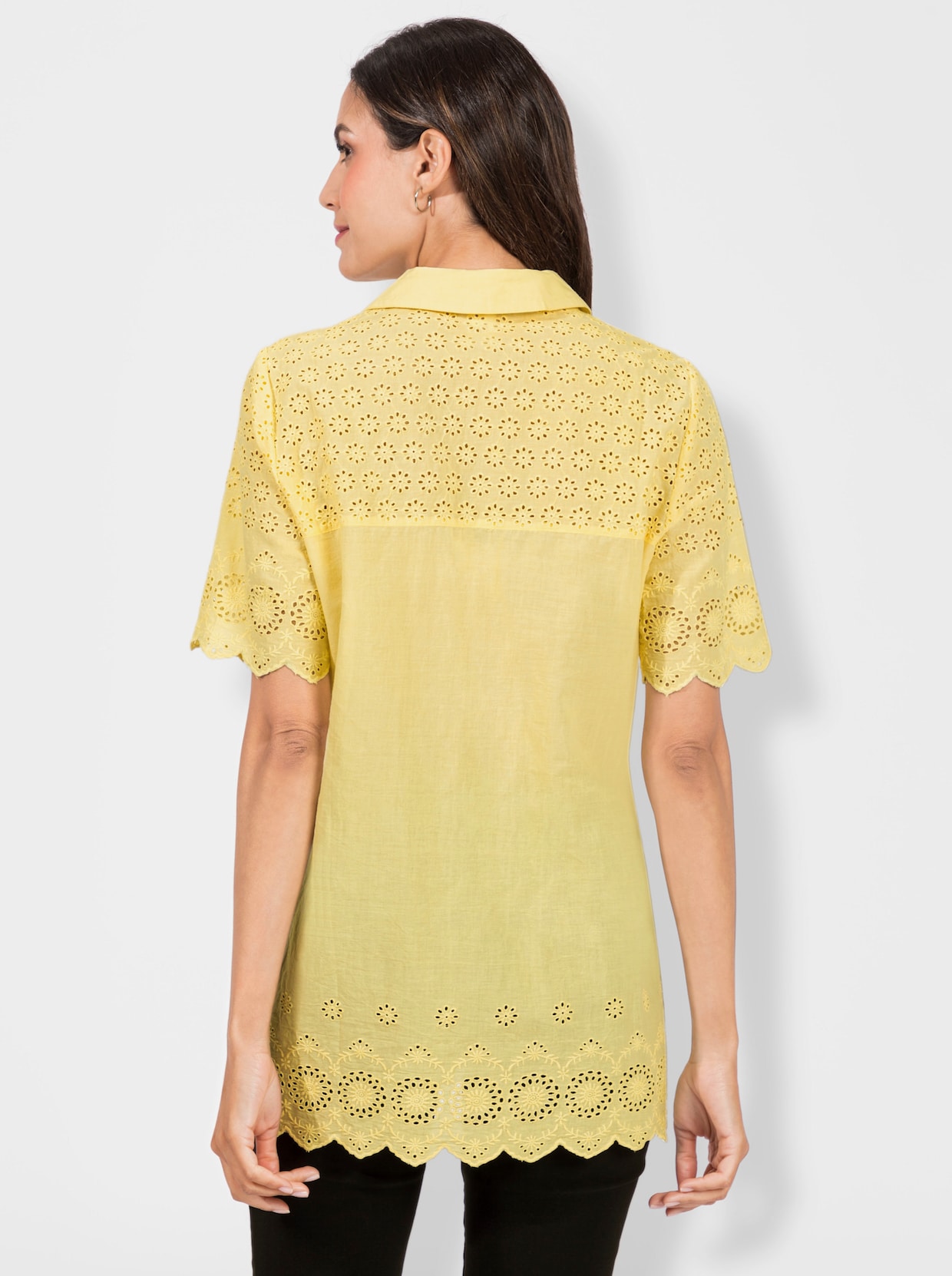 Longline blouse - citroen