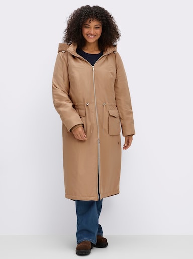 sheego Parka in wärmender Qualität - camel
