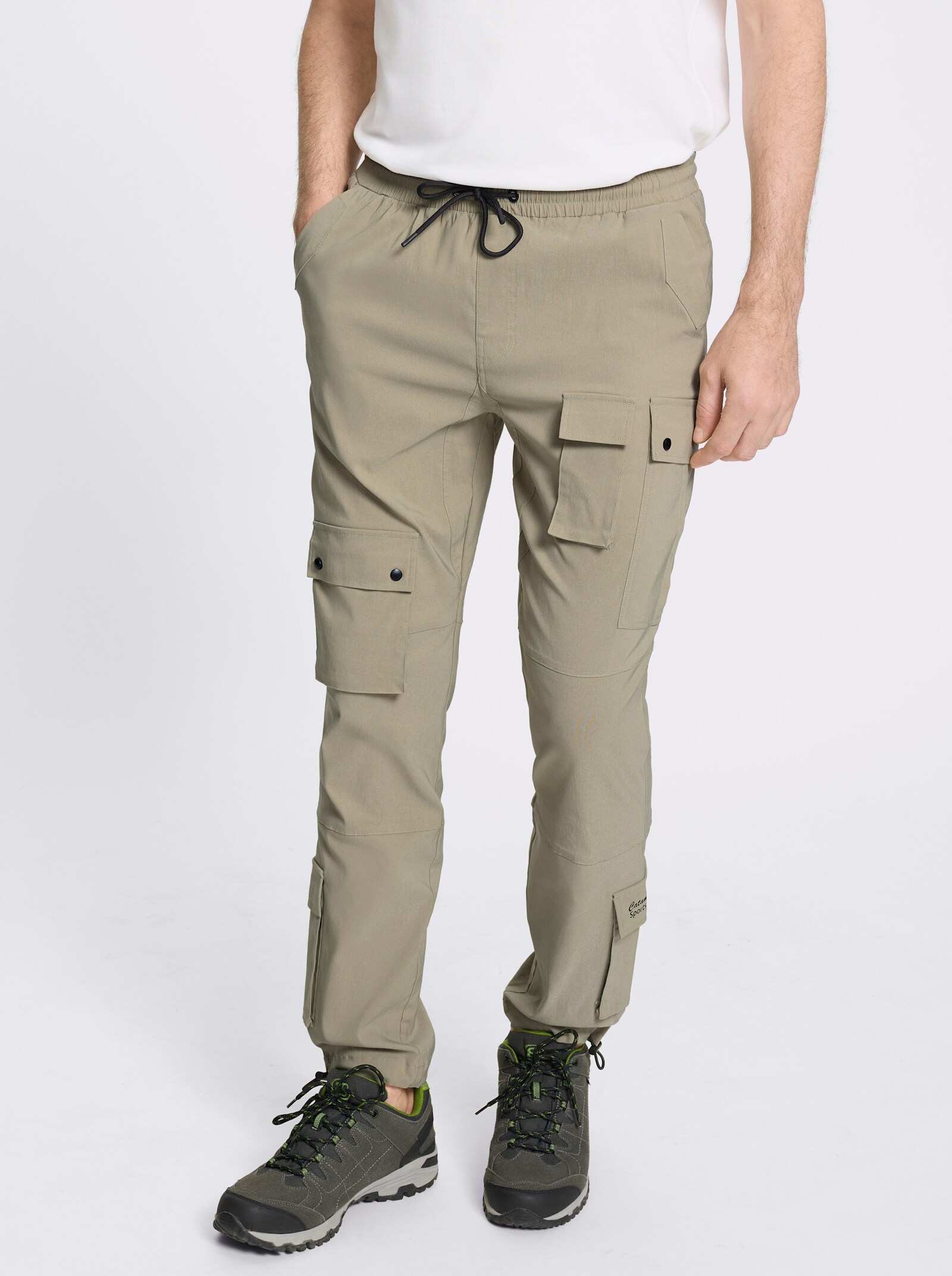 Catamaran Sports Trekkinghose aus hochwertiger Bengalin-Qualität - schlamm