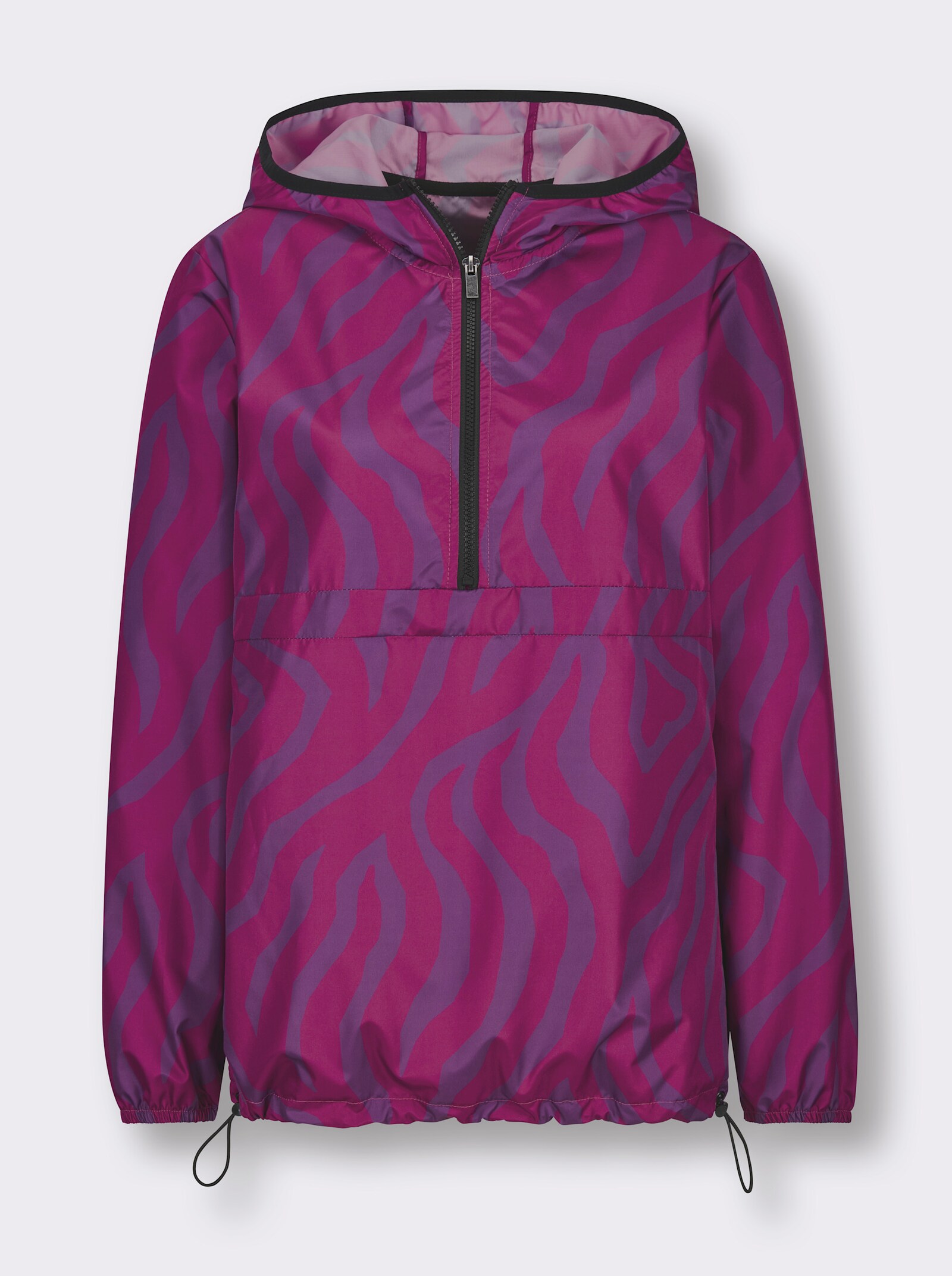 Catamaran Sports Funktionsjacke in Schlupfform - magenta-gemustert