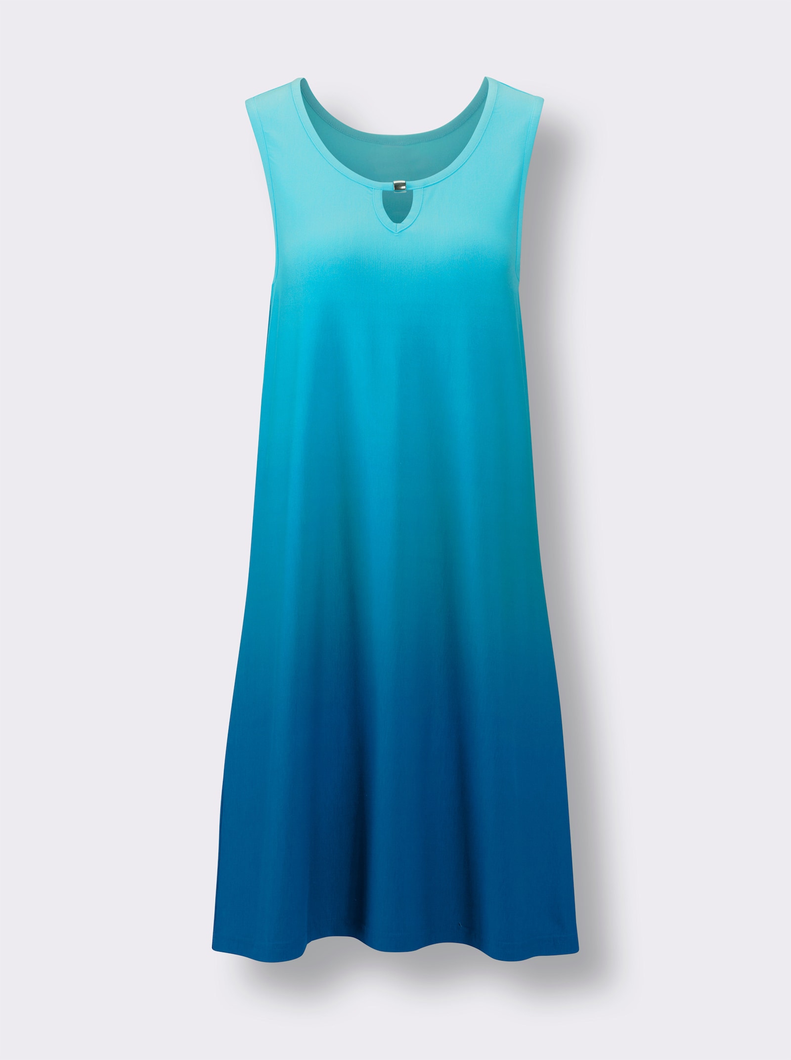 feel good Sommerkleid in A-Linie - aquamarin-aquapetrol