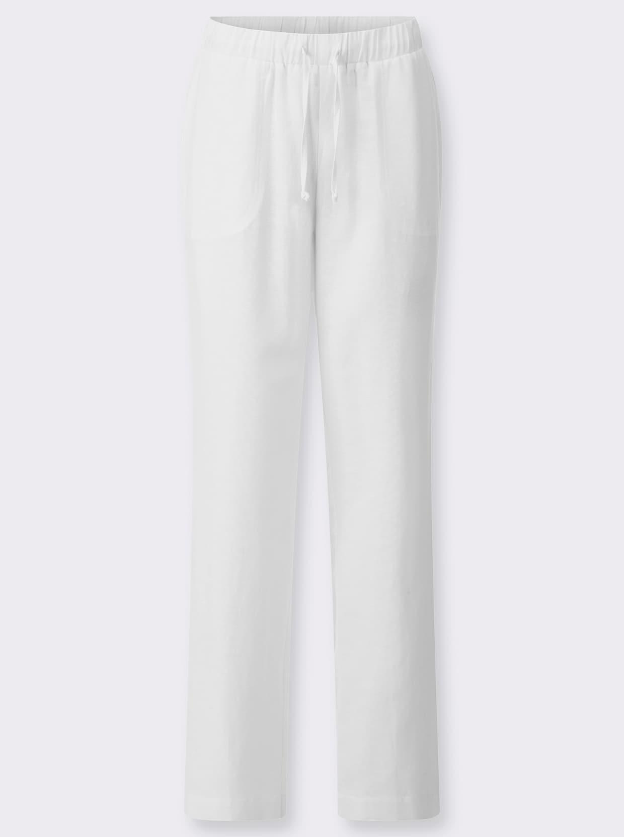 Schlupfhose - weiß