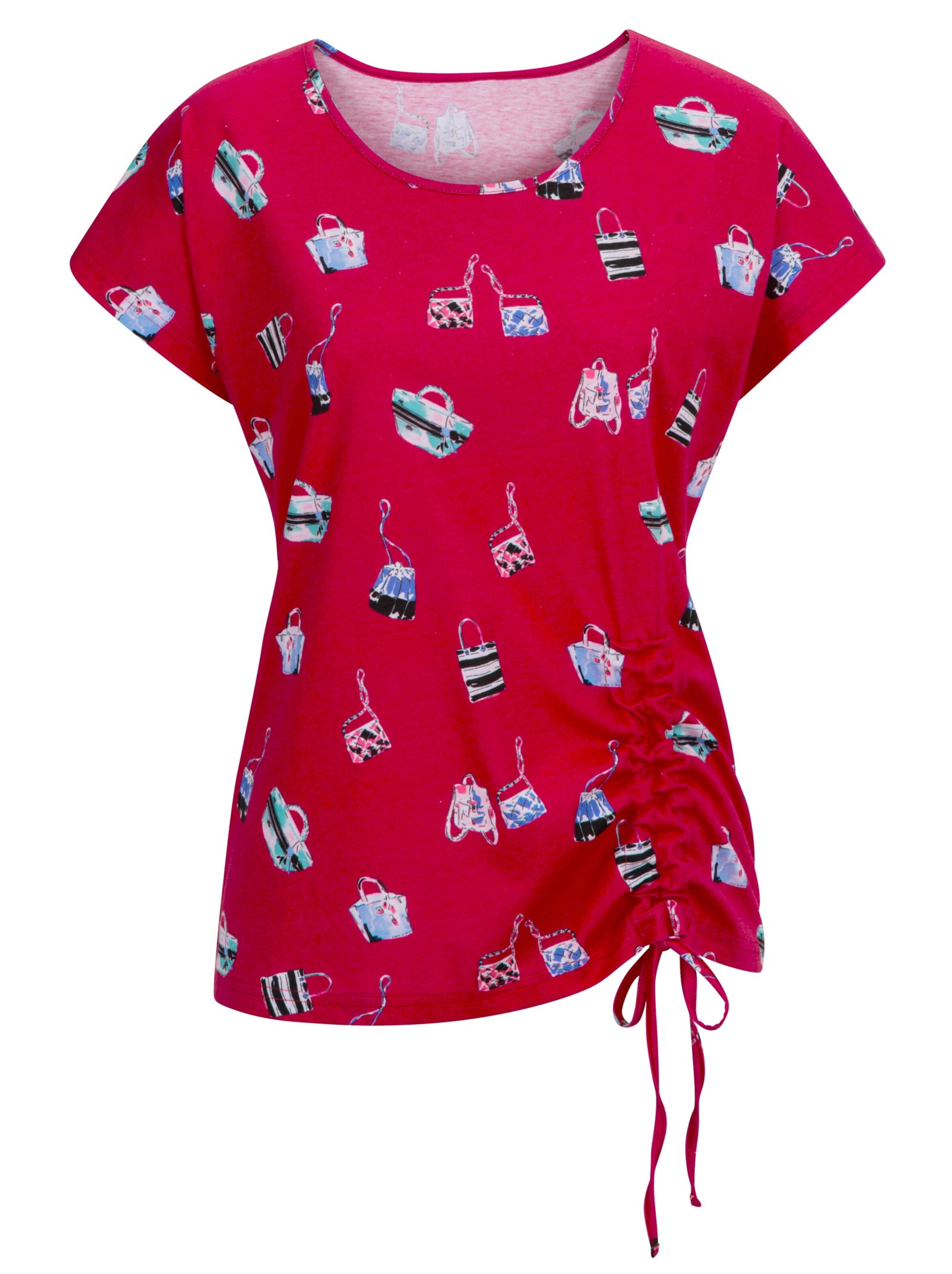 Shirt - rot-bedruckt