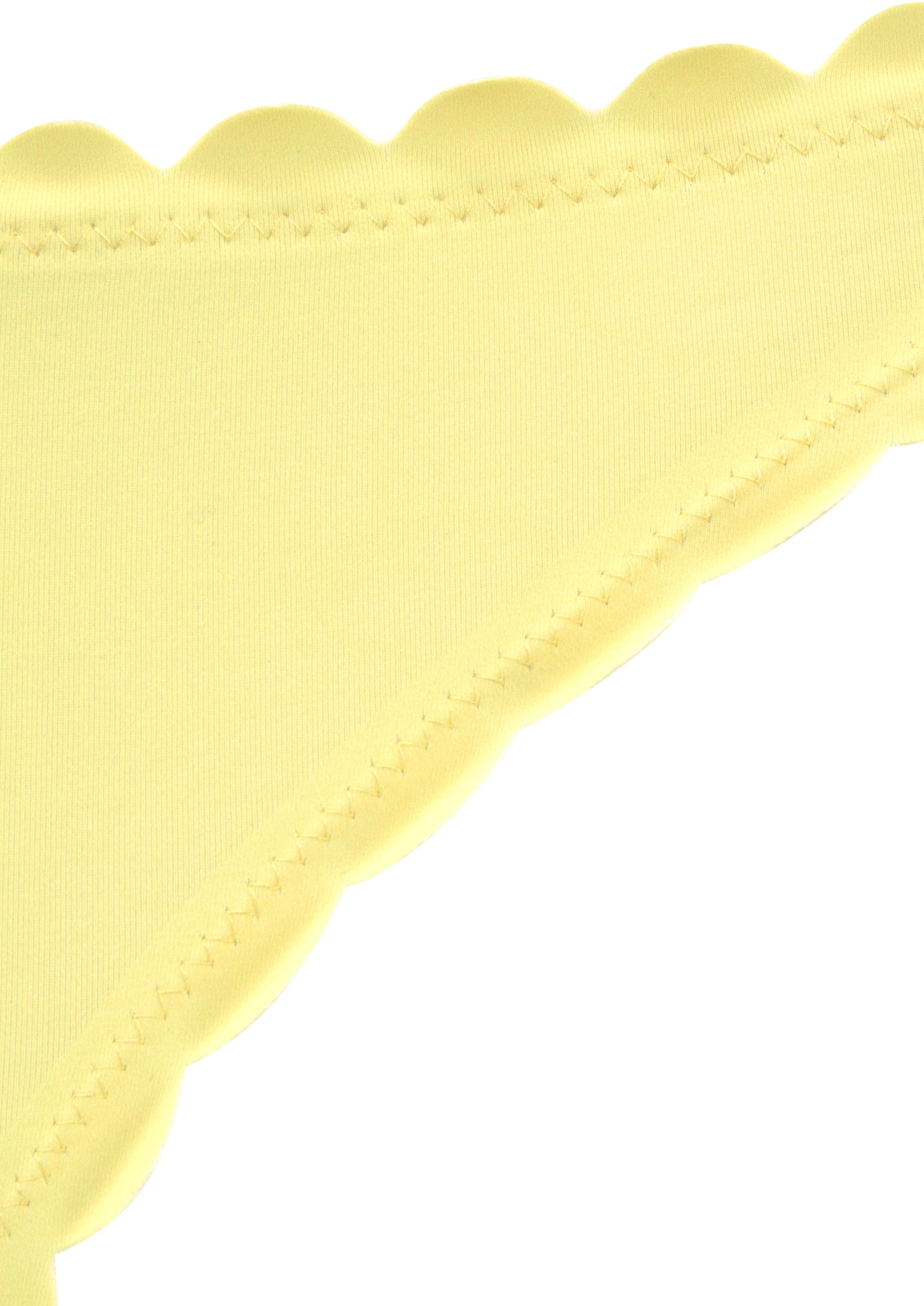 Microfaser günstig Kaufen-Bikini-Hose in gelb von LASCANA. Bikini-Hose in gelb von LASCANA <![CDATA[Bikini-Hose von Lascana mit Muschelkante. Knapperer Schnitt mit schmaler Seitennaht. Weiche Microfaser Qualität. Obermaterial: 84% Polyamid, 16% Elasthan. Futter: 92% Polyester, 8%