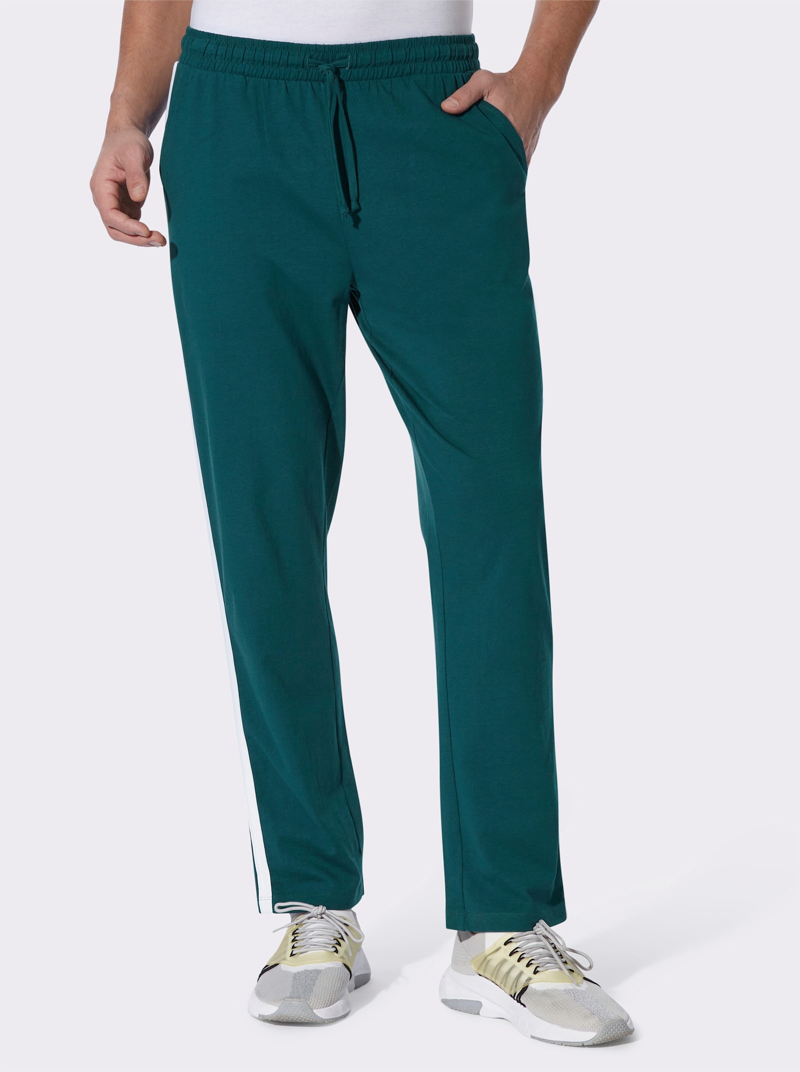 Freizeithose im Doppelpack - marine + petrol