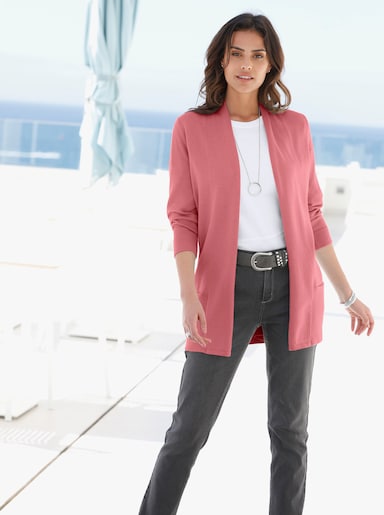 Longstrickjacke mit Schalkragen - erika