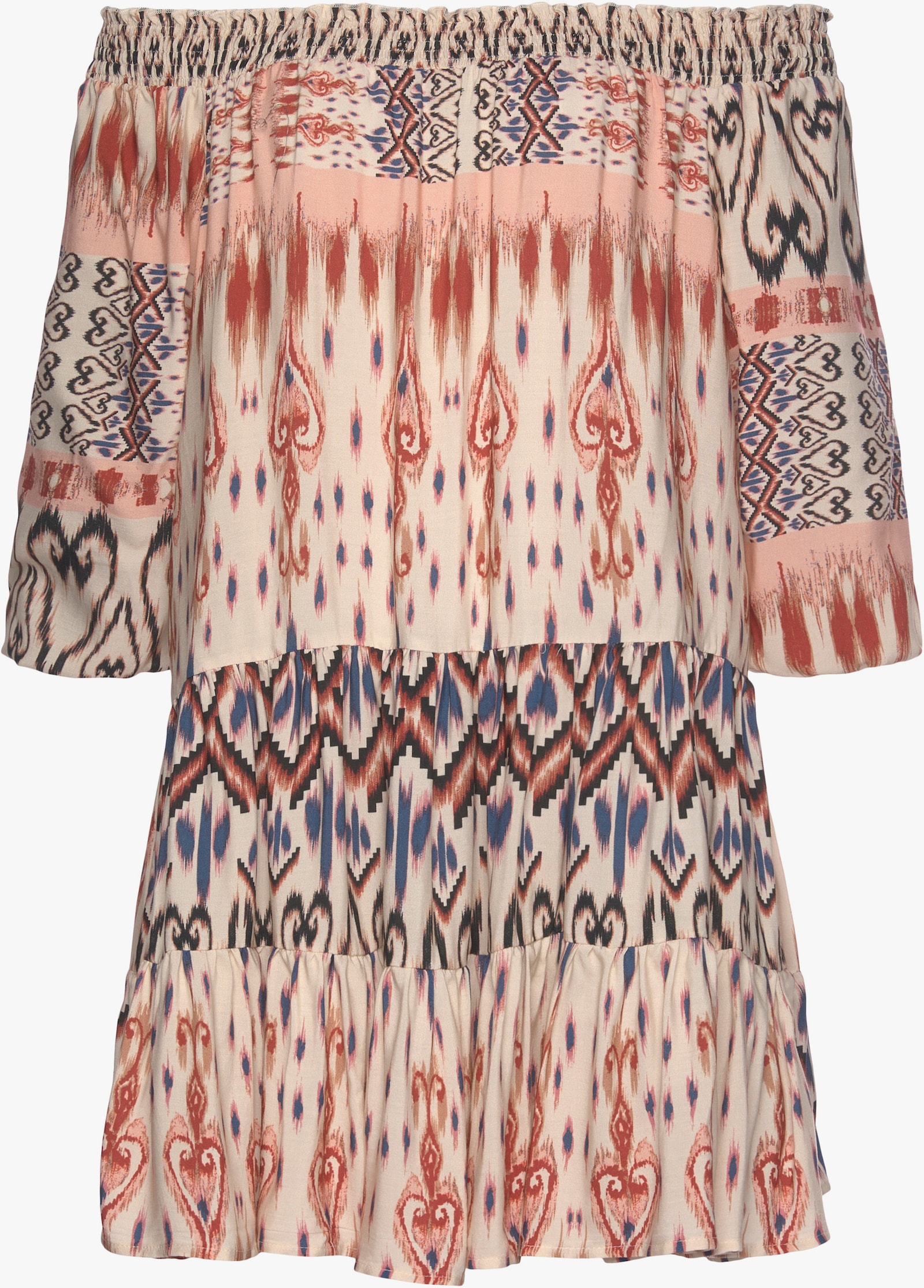 Buffalo Robe imprimée - crème imprimé