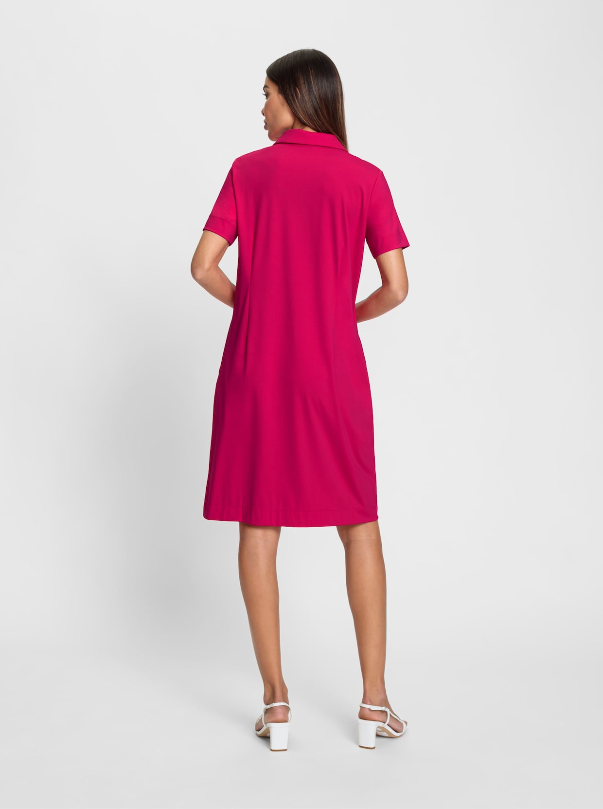 heine Robe en jersey - fuchsia
