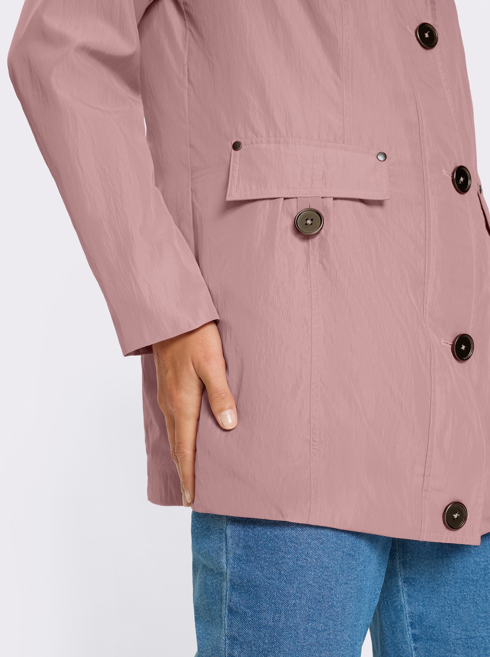 Bunda s efektem zvrásnění - hortenziová