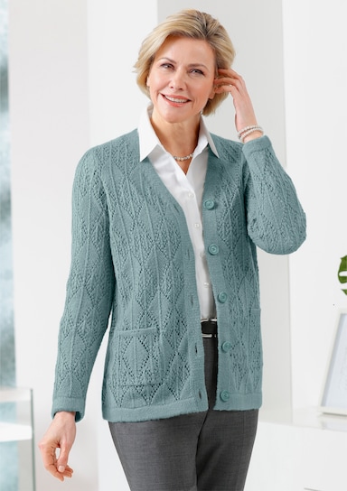 Strickjacke - jade