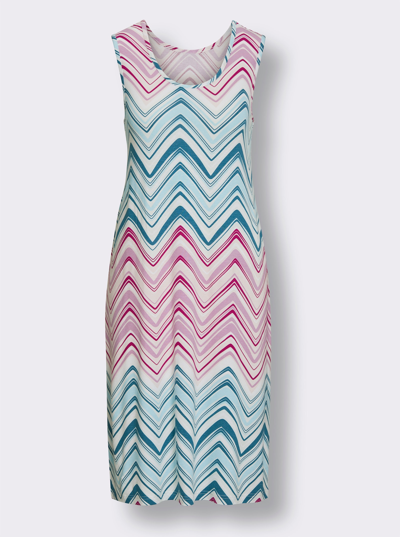 feel good Zomerjurk - topaas/magenta bedrukt