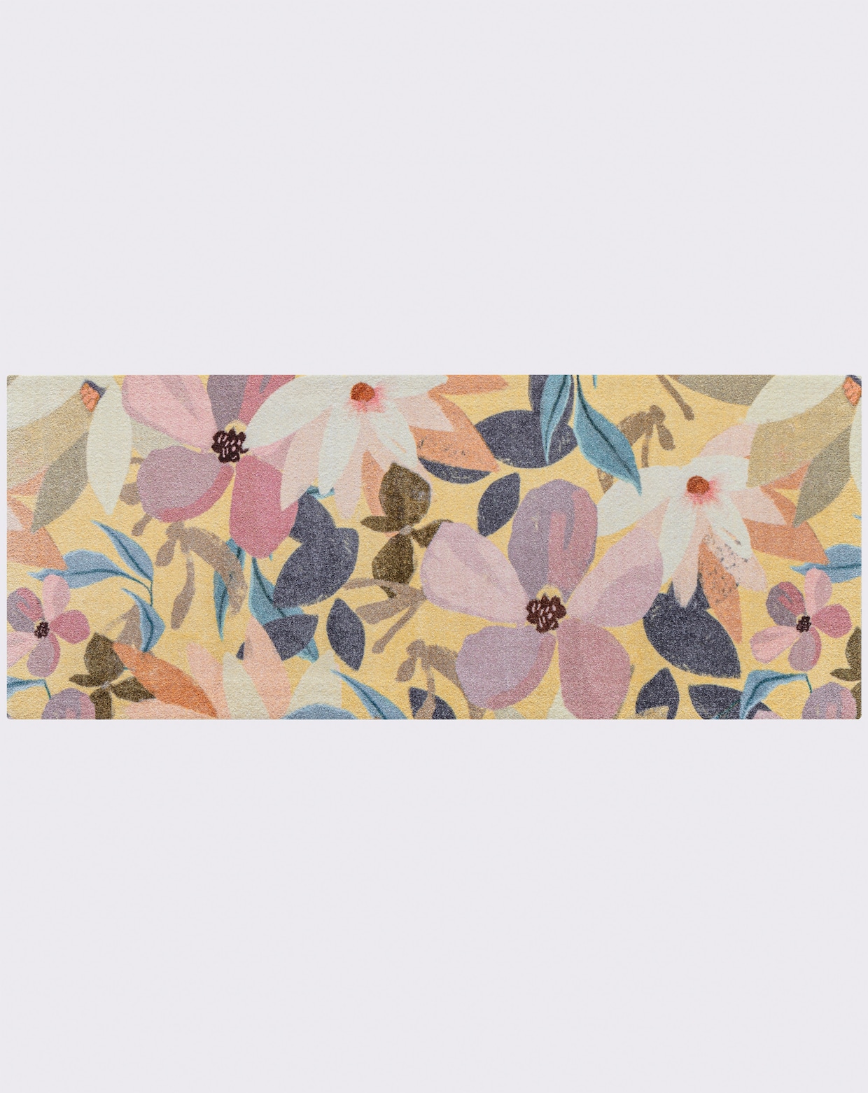 wash+dry by Kleen-Tex Voetmat - beige/roze