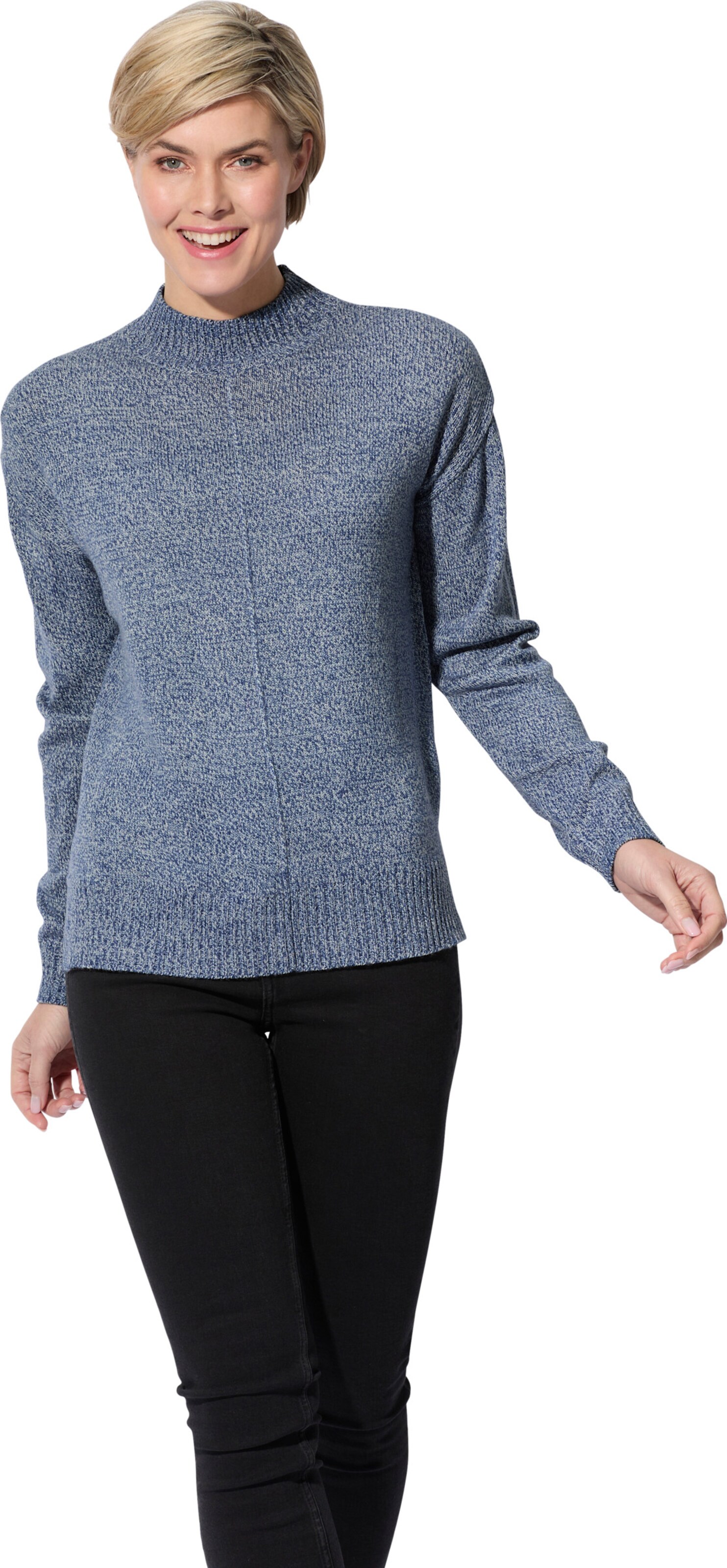 Thumbnail - Stehkragenpullover