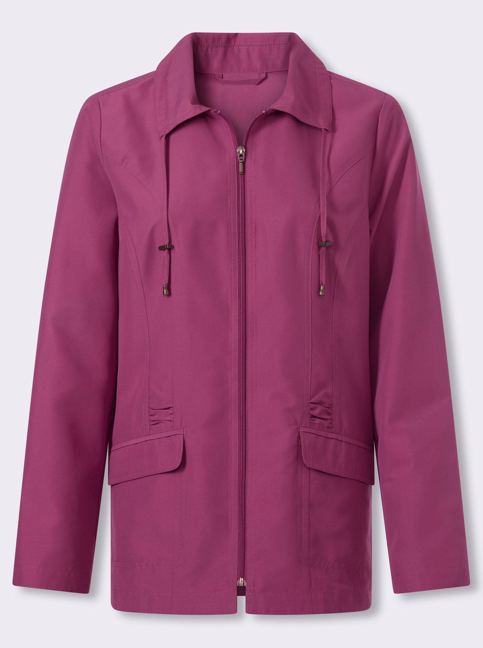 Jacke mit Raffungen im Vorderteil - erika