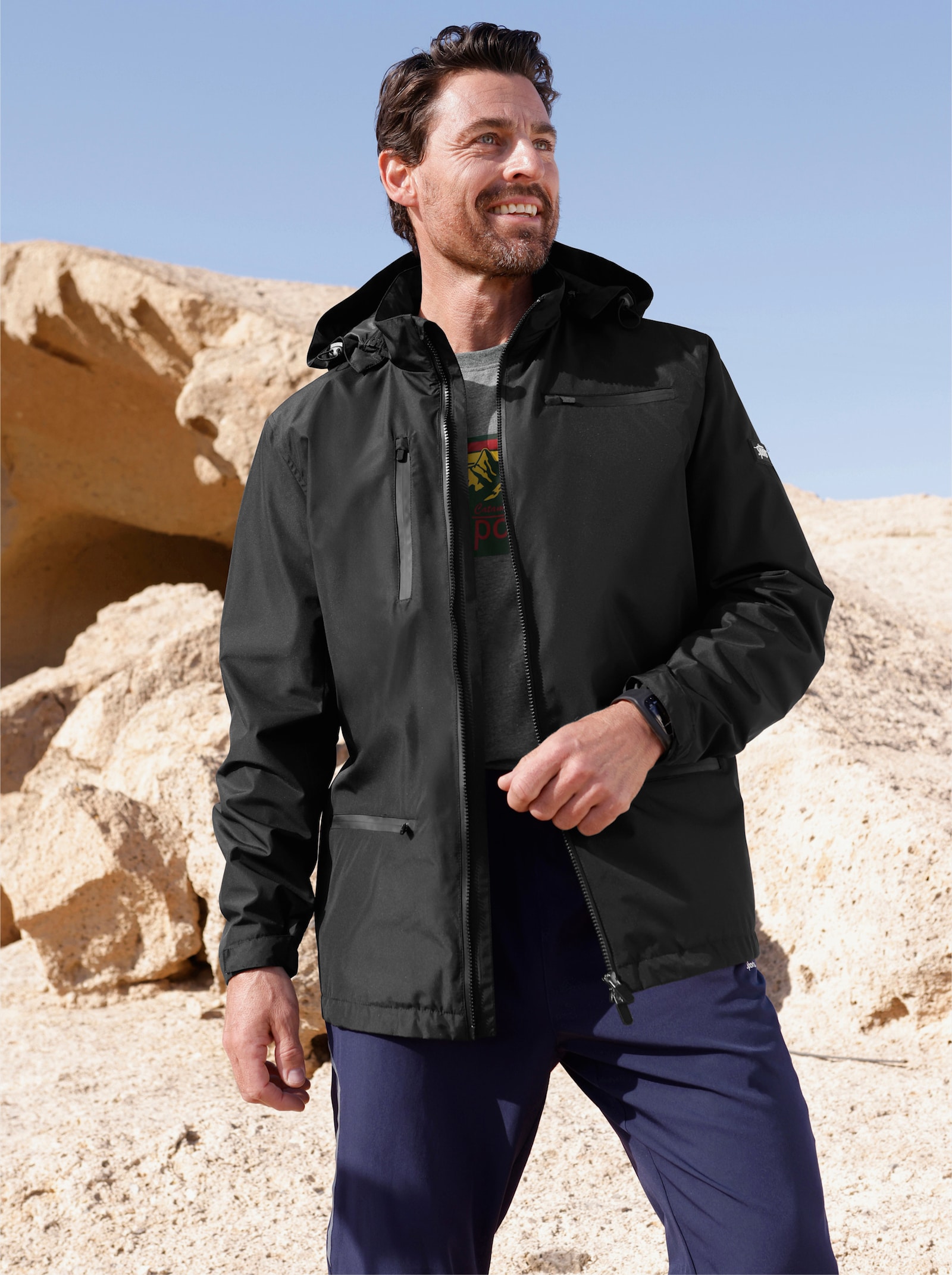 Catamaran Sports Funktionshose mit Luftlöchern - marine