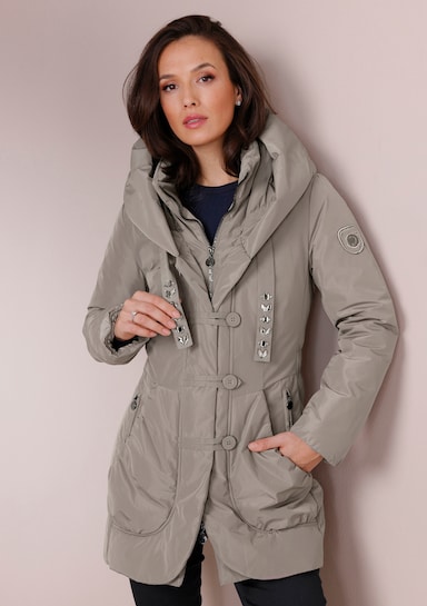 CREATION L PREMIUM Daunen-Jacke - taupe