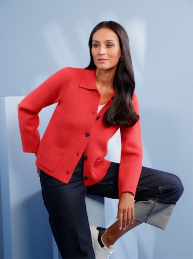 heine Cardigan - erdbeere