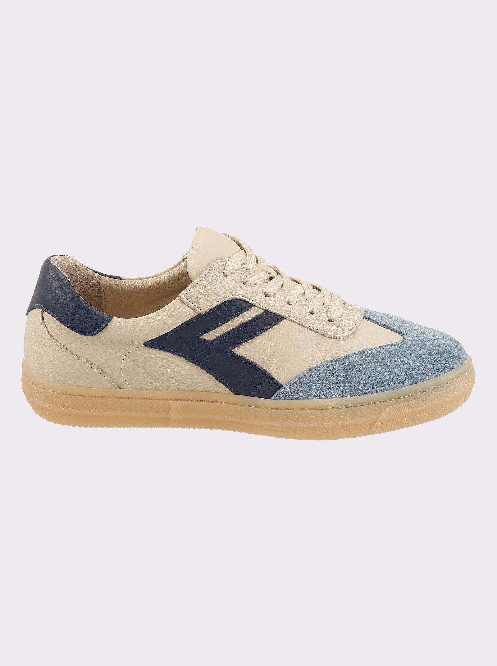 Andrea Conti Sneaker - creme-blau