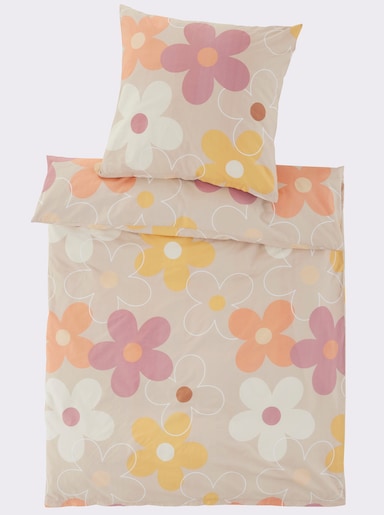 heine home Bettwäsche - sand-apricot-bedruckt